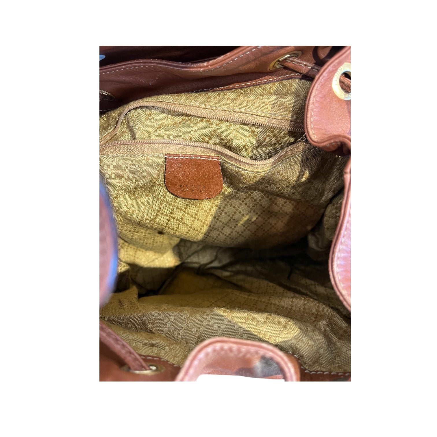 GUCCI/Backpack/Leather/CML/BAMBOO BACKPACK view 4