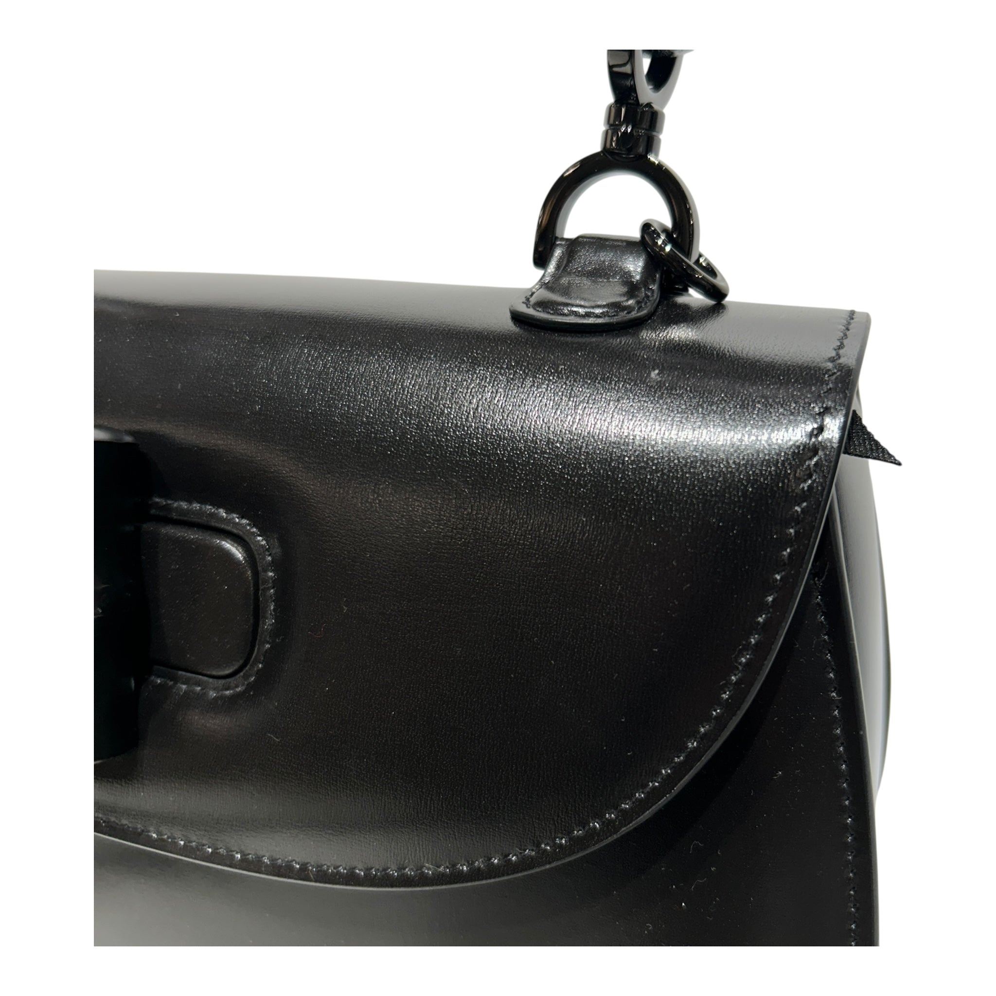 GUCCI/Bag/OS/Leather/BLK/1947 Bamboo Top Handle view 8