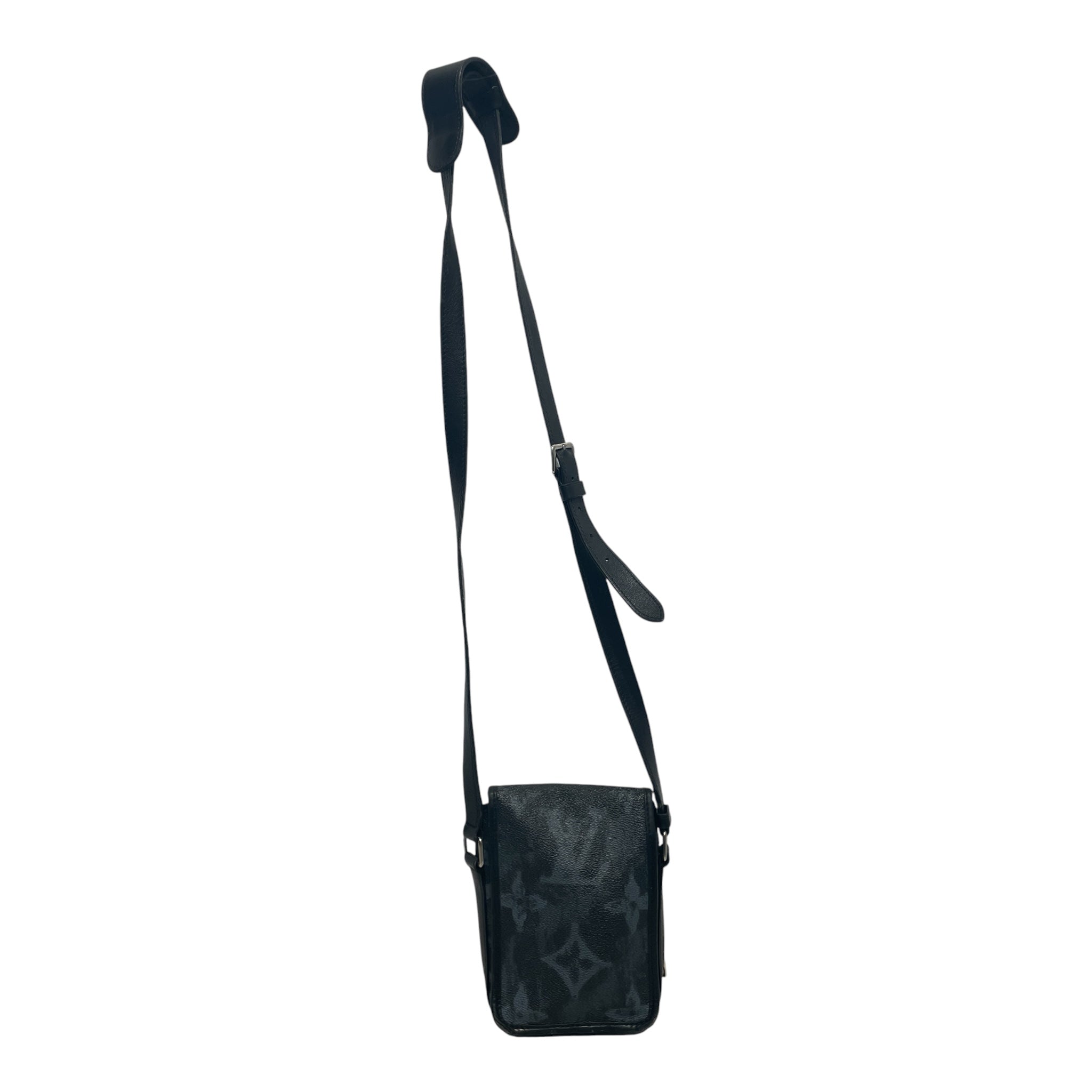 LOUIS VUITTON/Fanny Pack/Monogram/Leather/BLK/NANO BAG view 2