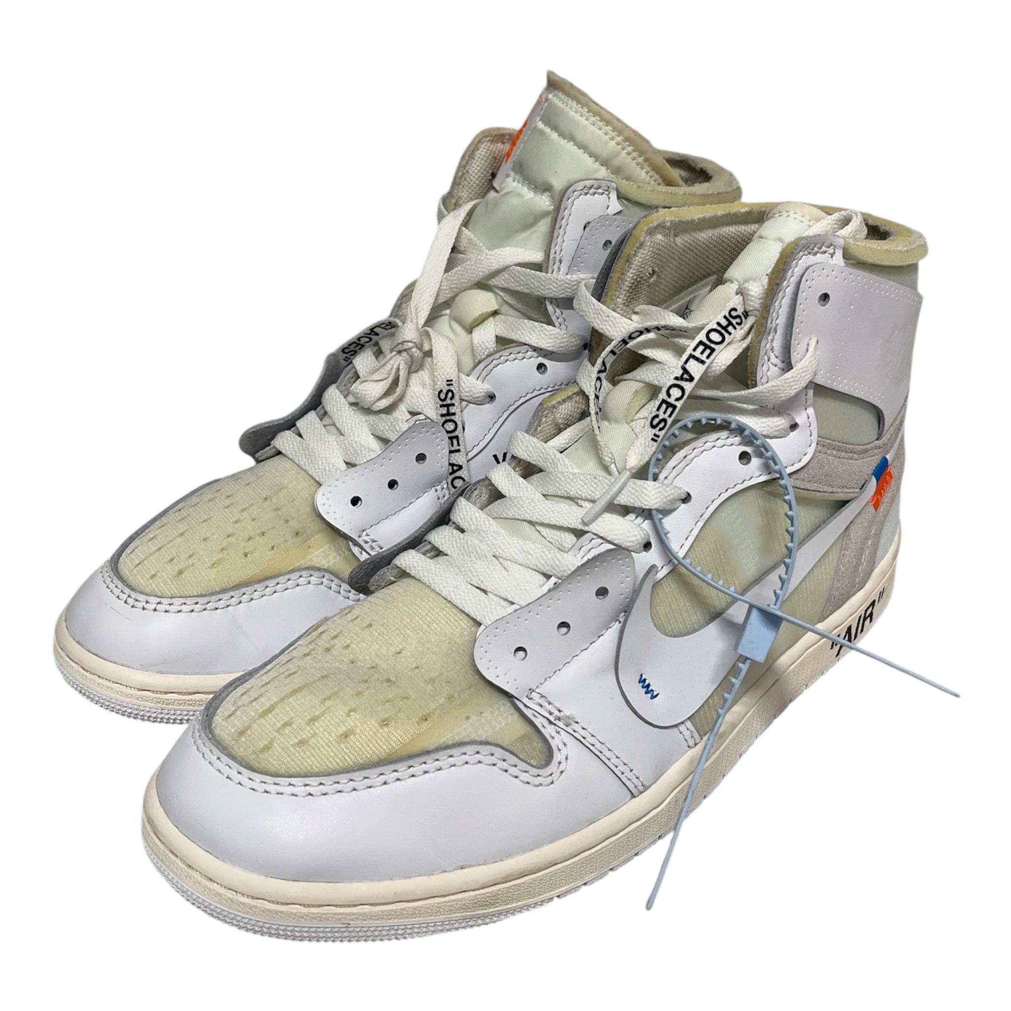 OFF-WHITE/Hi-Sneakers/US 11/WHT/AJ1 OFF WHITE VIRGIL view 1