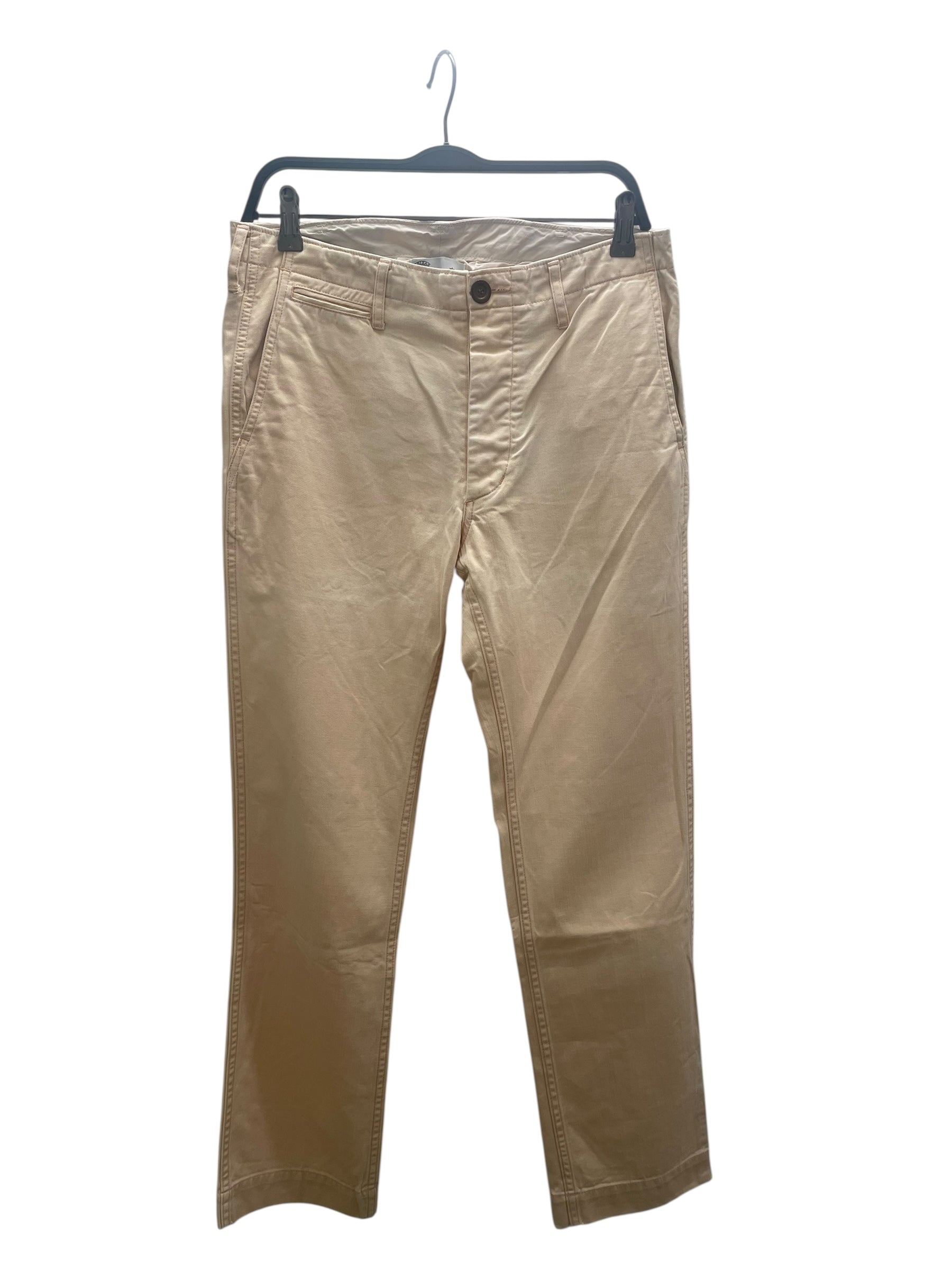 visvim/Pants/6/Cotton/CRM/Button Fly/CHINO PANT view 1