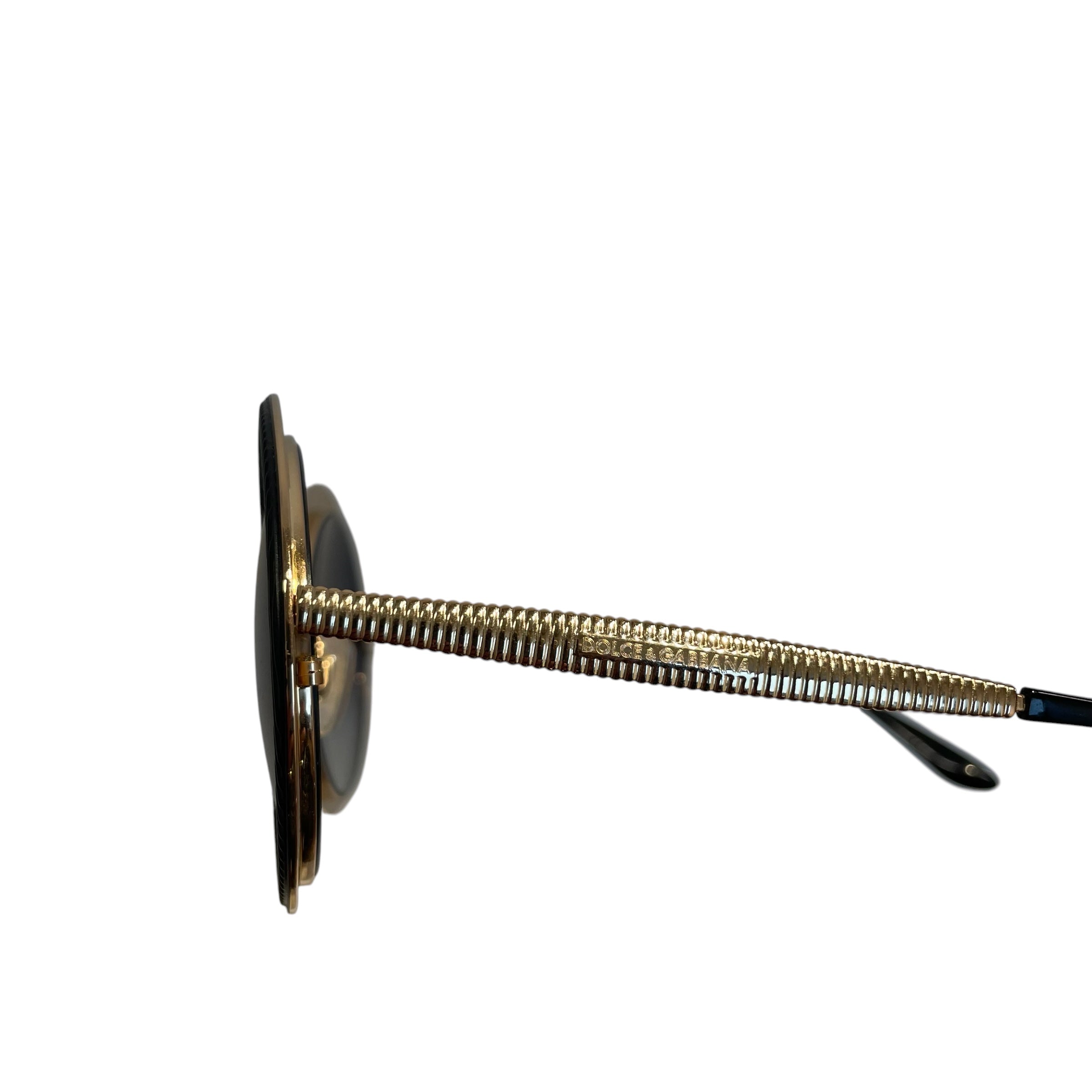 DOLCE&GABBANA/Sunglasses/Titanium/GLD/Round/L's/DG21791312/8g view 4