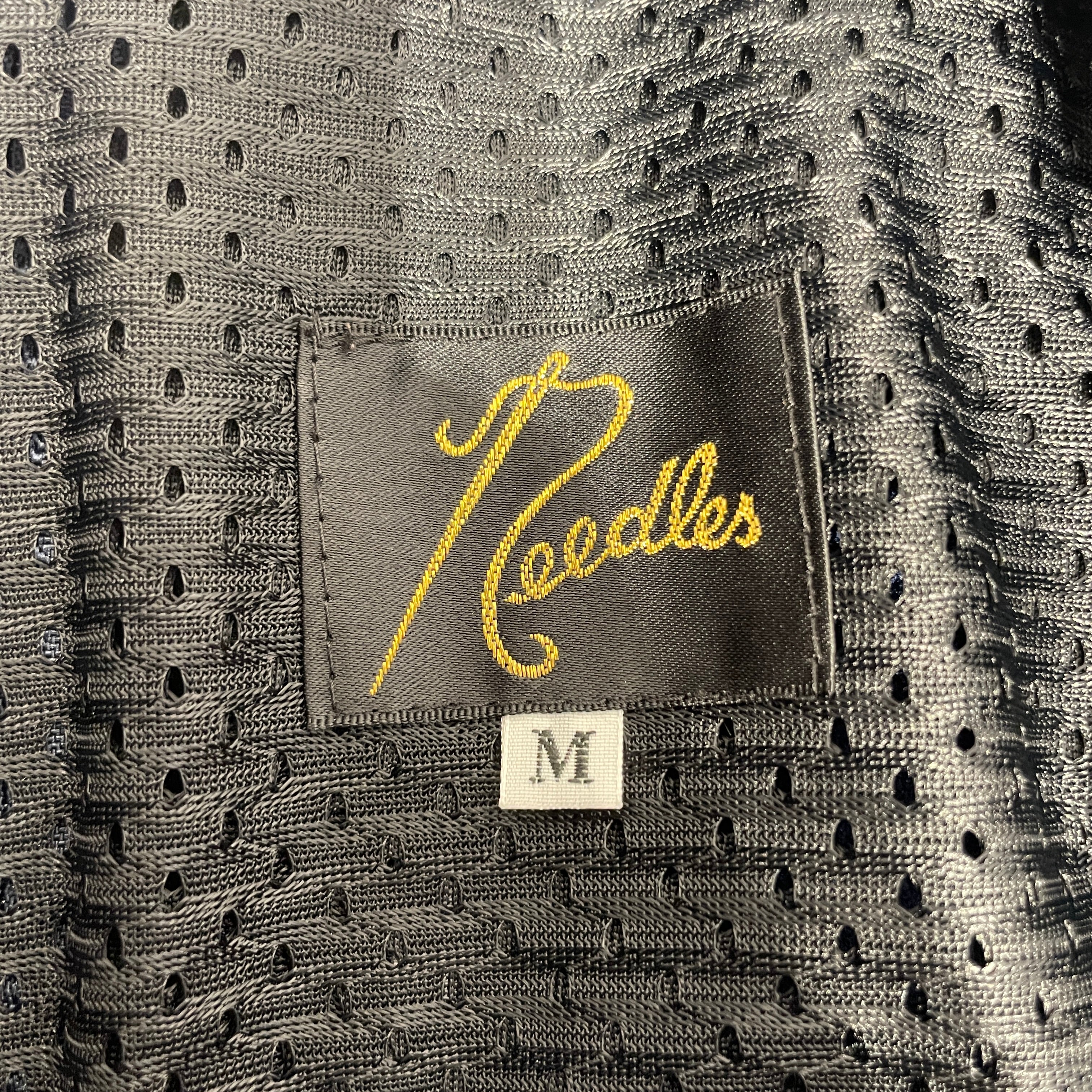 Needles/Straight Pants/M/Polyester/NVY/Stripe/HYPEBEAST view 3
