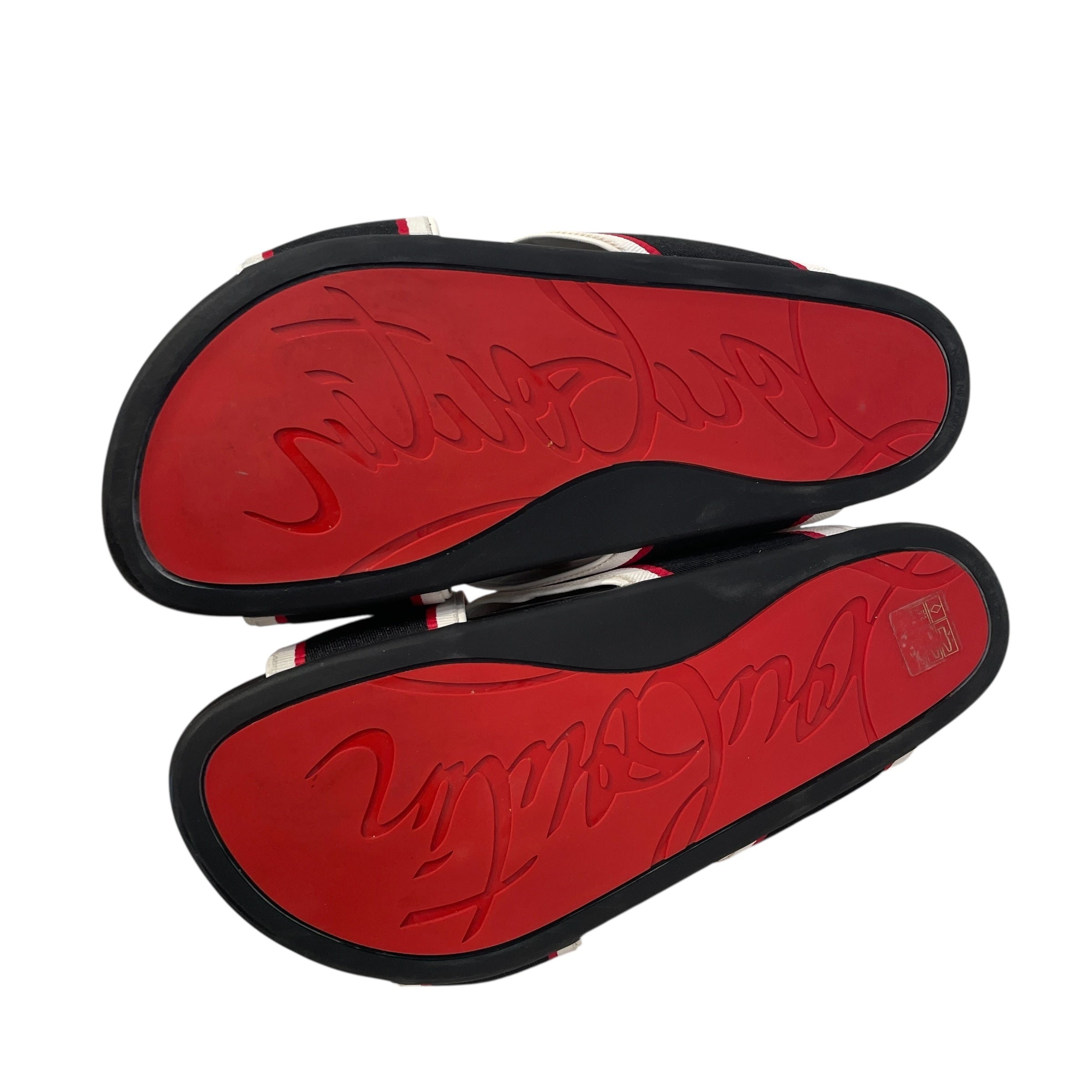 Christian Louboutin/Sandals/EU 40/Leather/BLK/ view 3