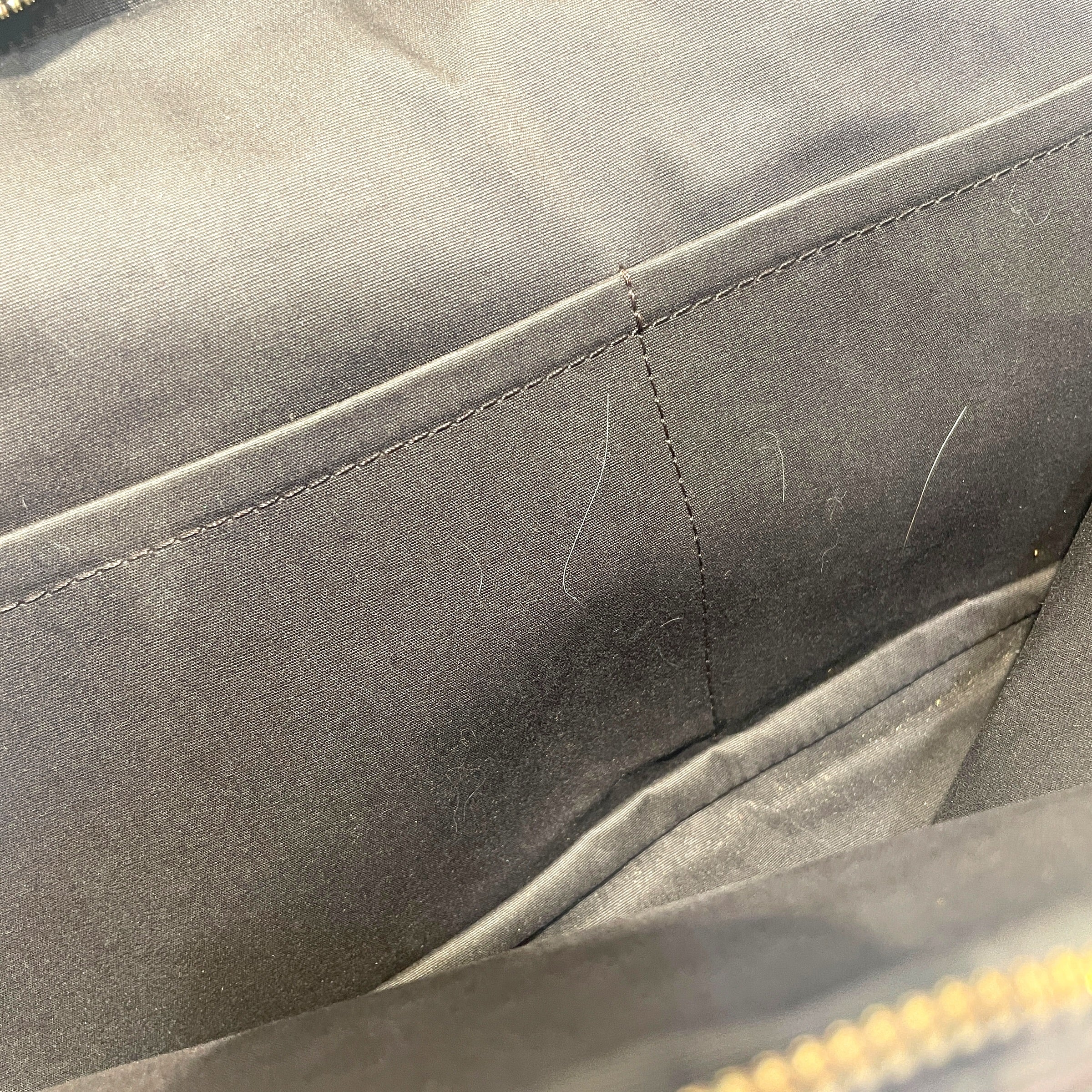 LOUIS VUITTON/Luggage/Monogram/Cotton/BRW/Mini Lin Sac a Langer view 11