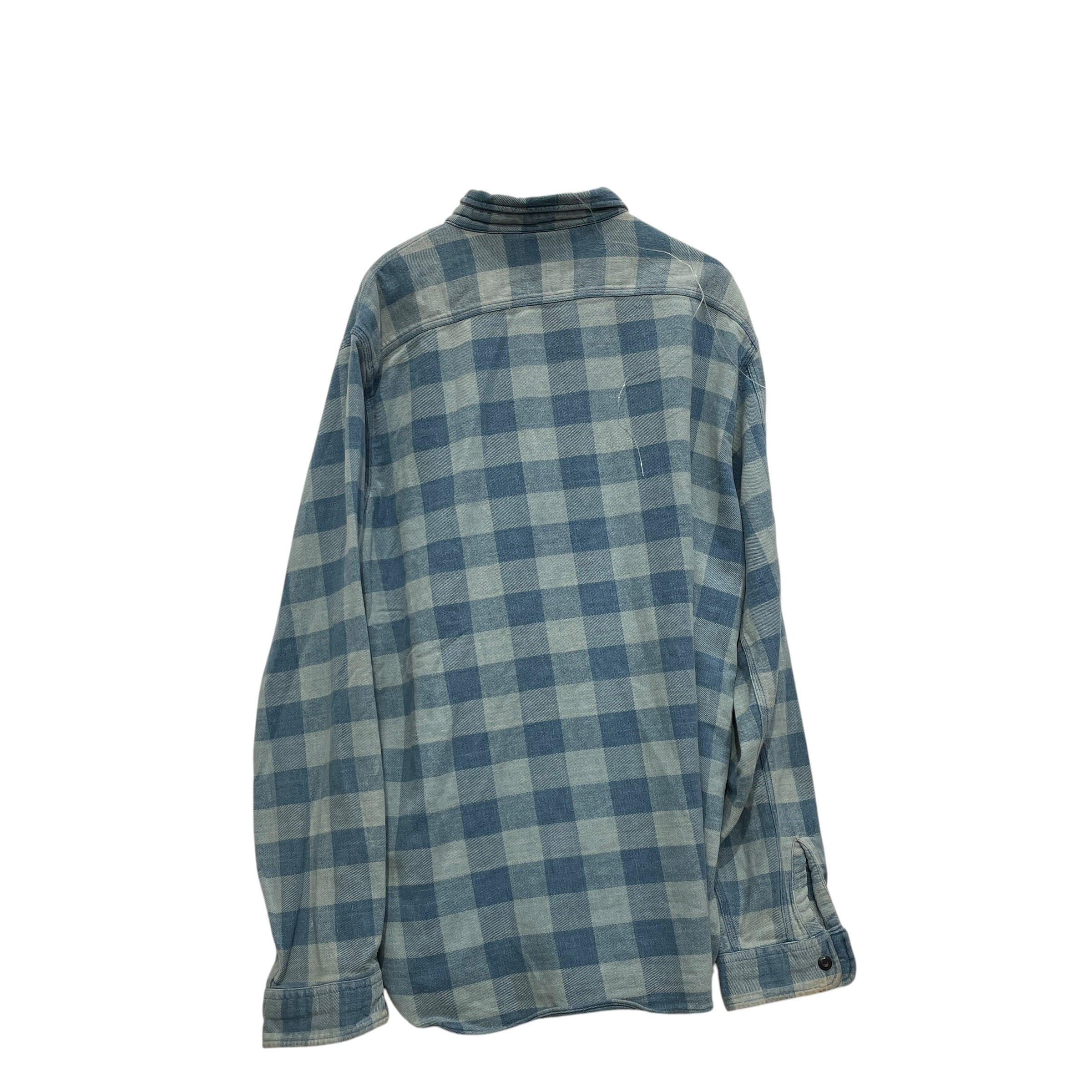 RRL/LS Shirt/XL/Cotton/BLU/PLAID BUTTON DOWN view 2