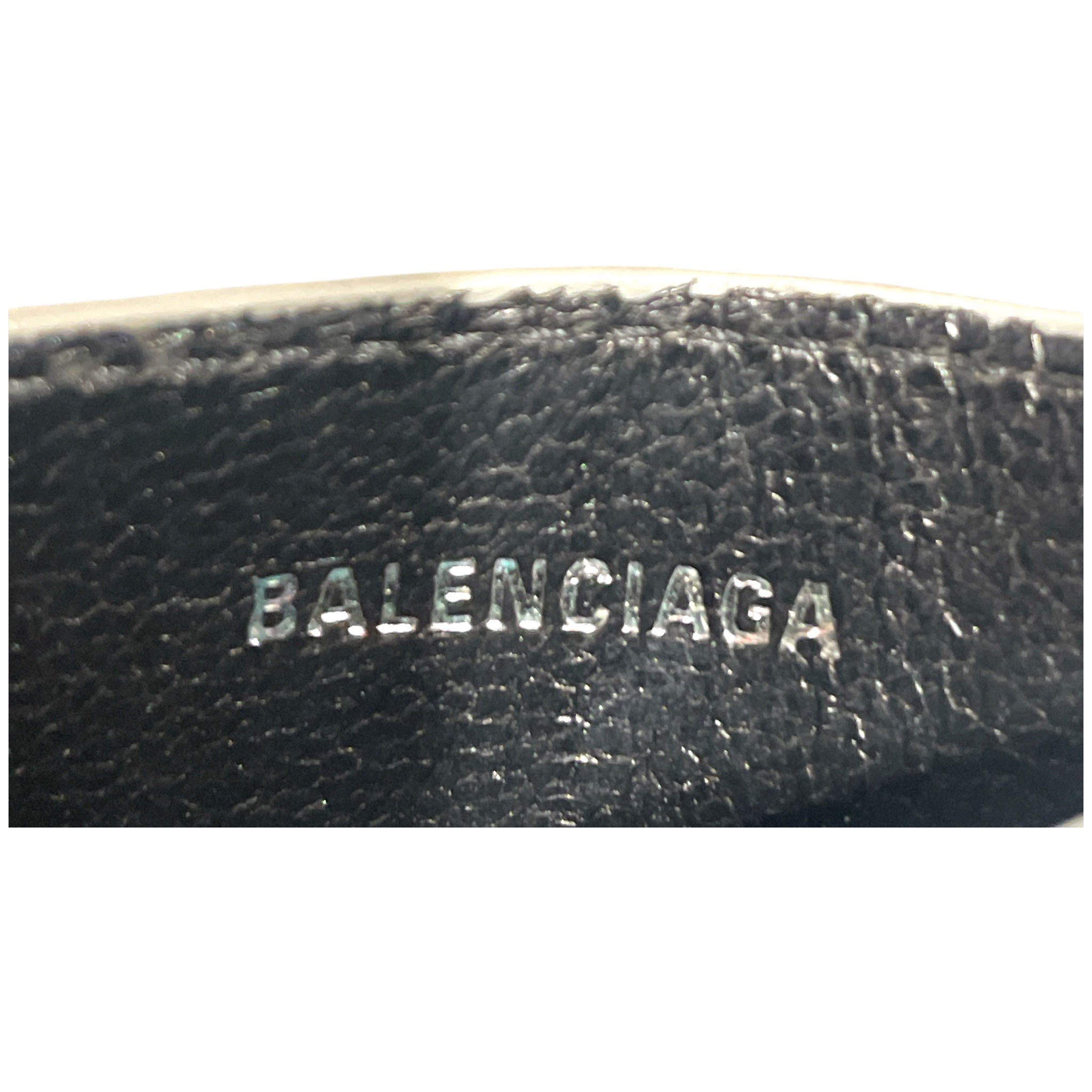 BALENCIAGA/Wallet/Glitter/Leather/SLV/L's/Glitter Cardholder view 4