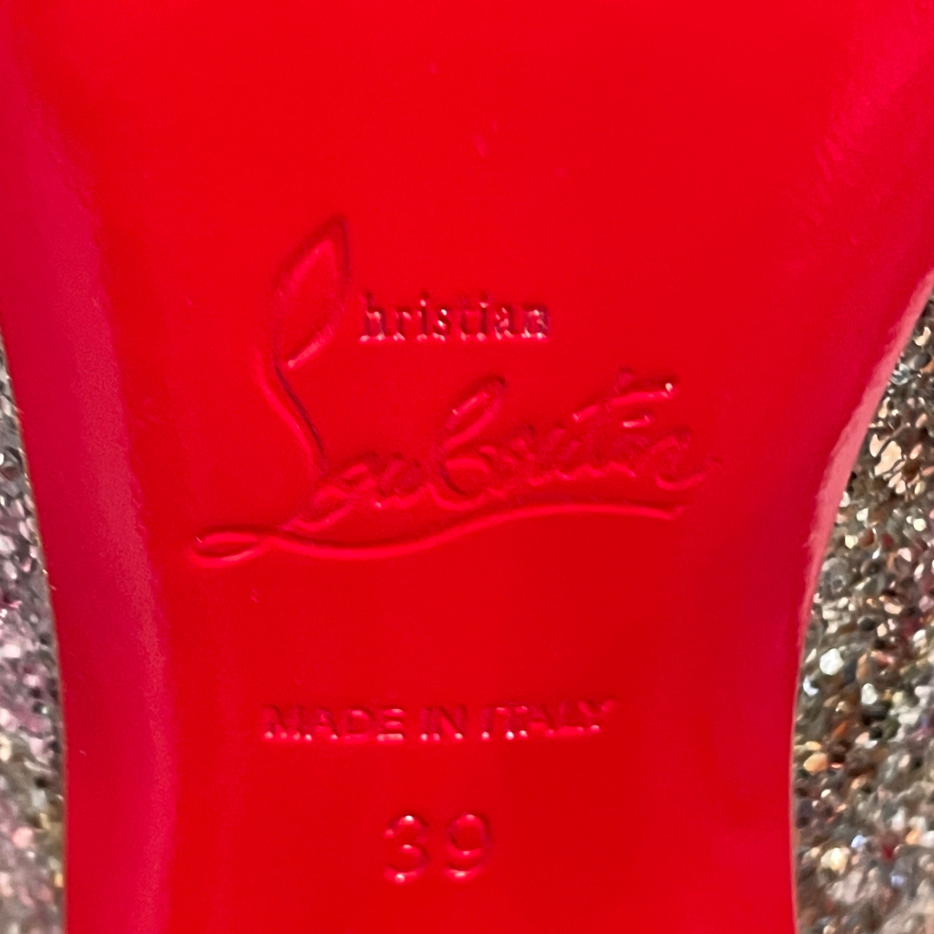 Christian Louboutin/Heels/EU 39/Glitter/MLT/so kate view 3