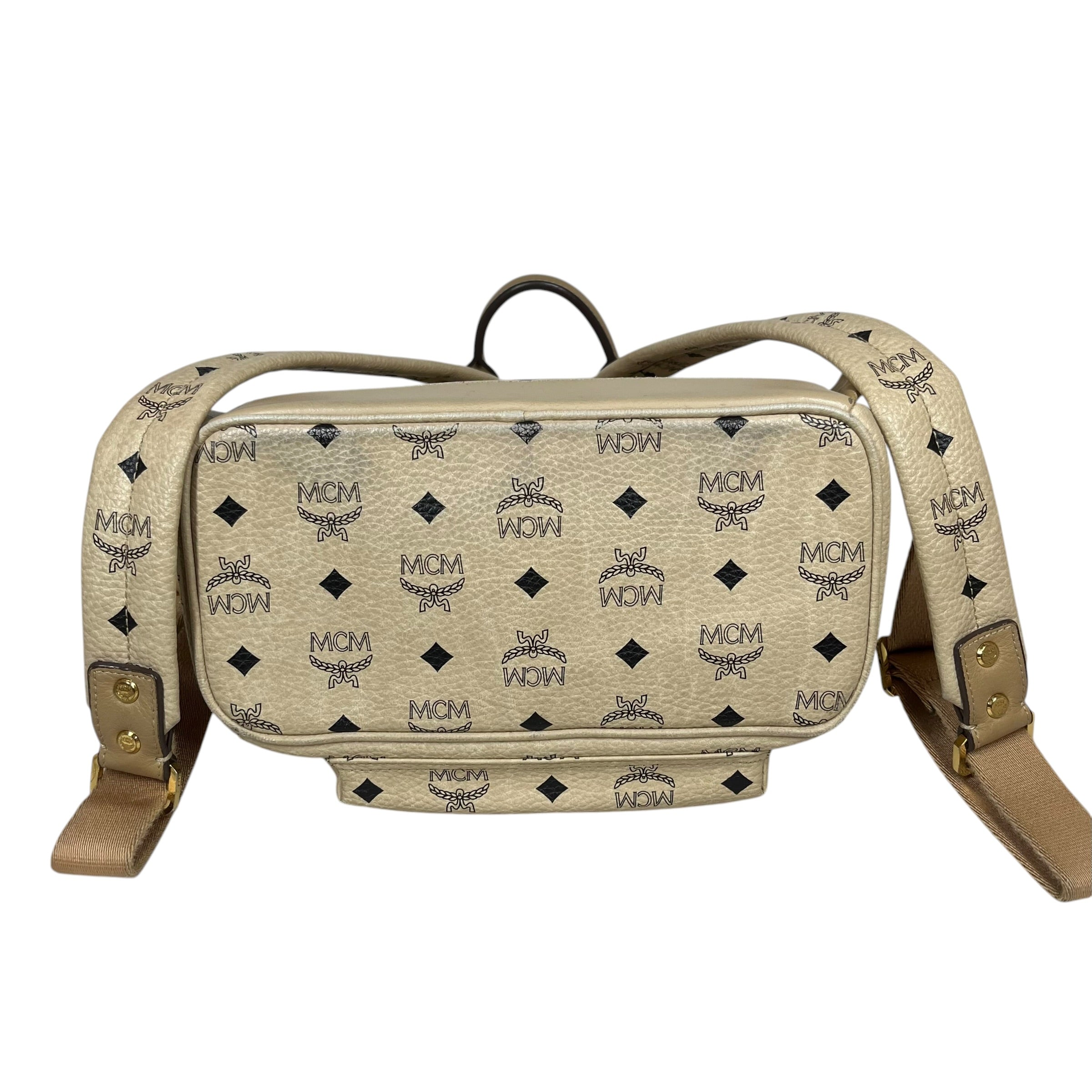 MCM/Bag/Leather/BEG/visetos view 3