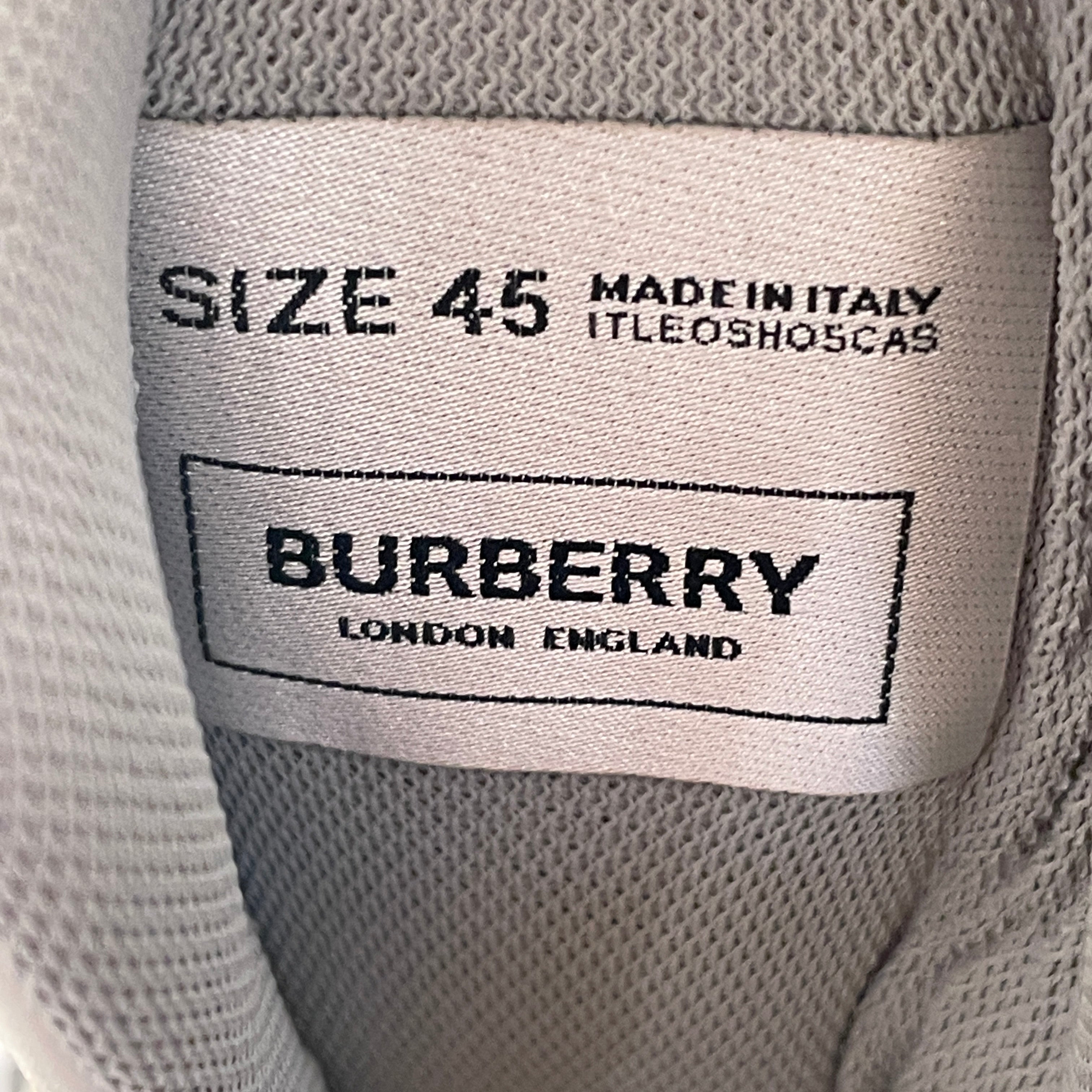 BURBERRY/Low-Sneakers/EU 45/CRM/Arthur Dipped view 4