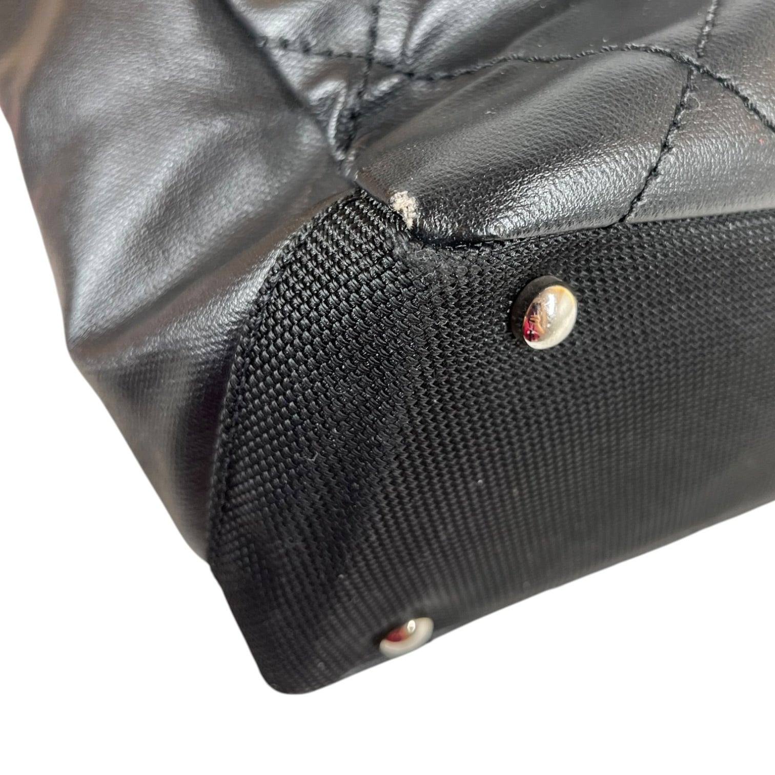 CHANEL/Hand Bag/Leather/BLK/SMALL PARIS-BIARRITZ view 10
