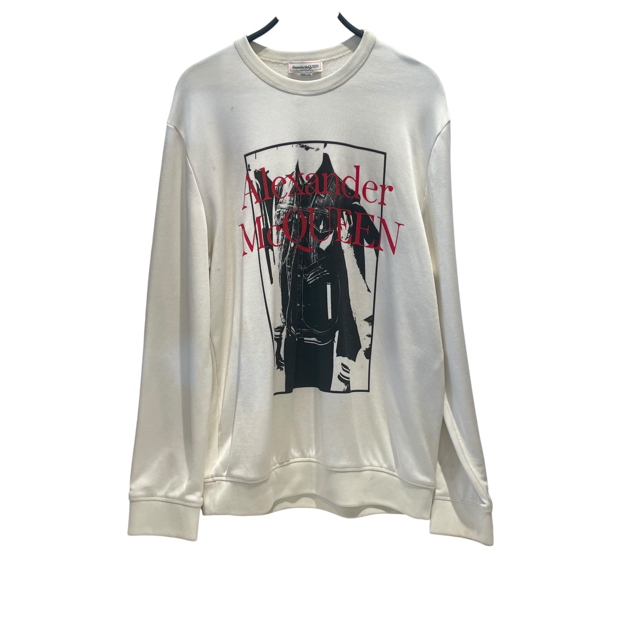 Alexander McQueen/Sweatshirt/XXXXL/Cotton/WHT/ view 1