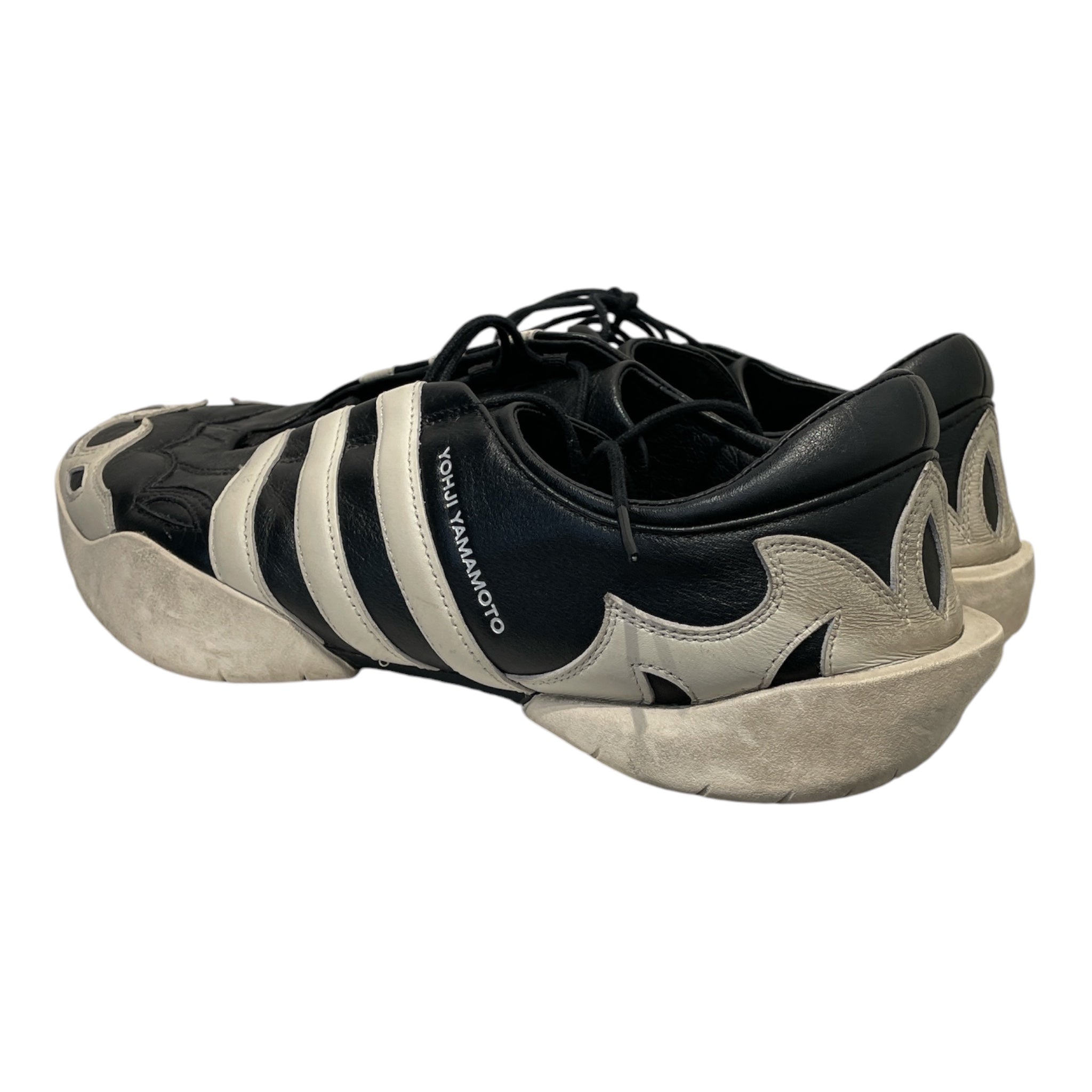 adidas/Y-3/Low-Sneakers/US 10/Leather/BLK/regu 2002 view 2