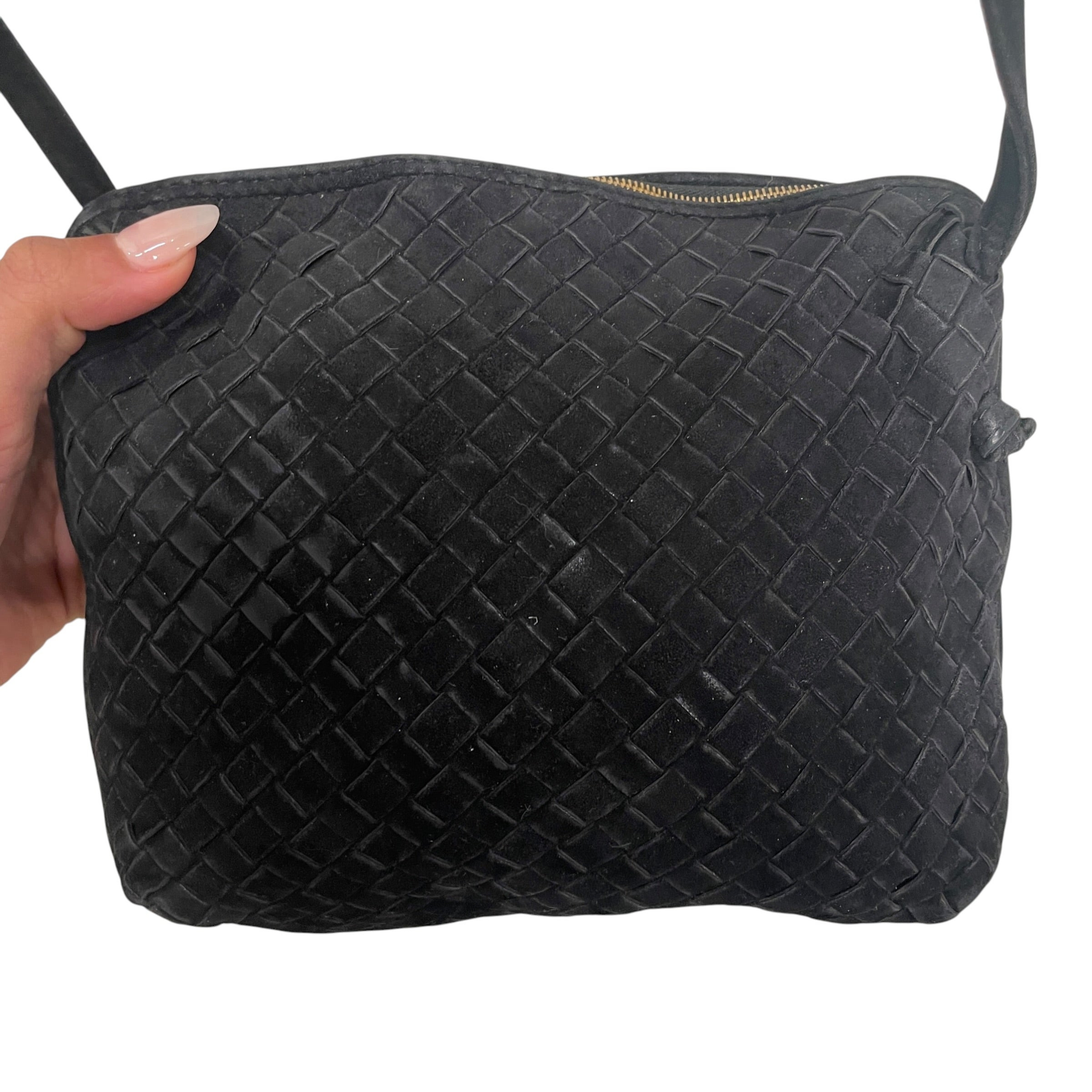 BOTTEGA VENETA/Bag/Suede/BLK/VINTAGE view 6