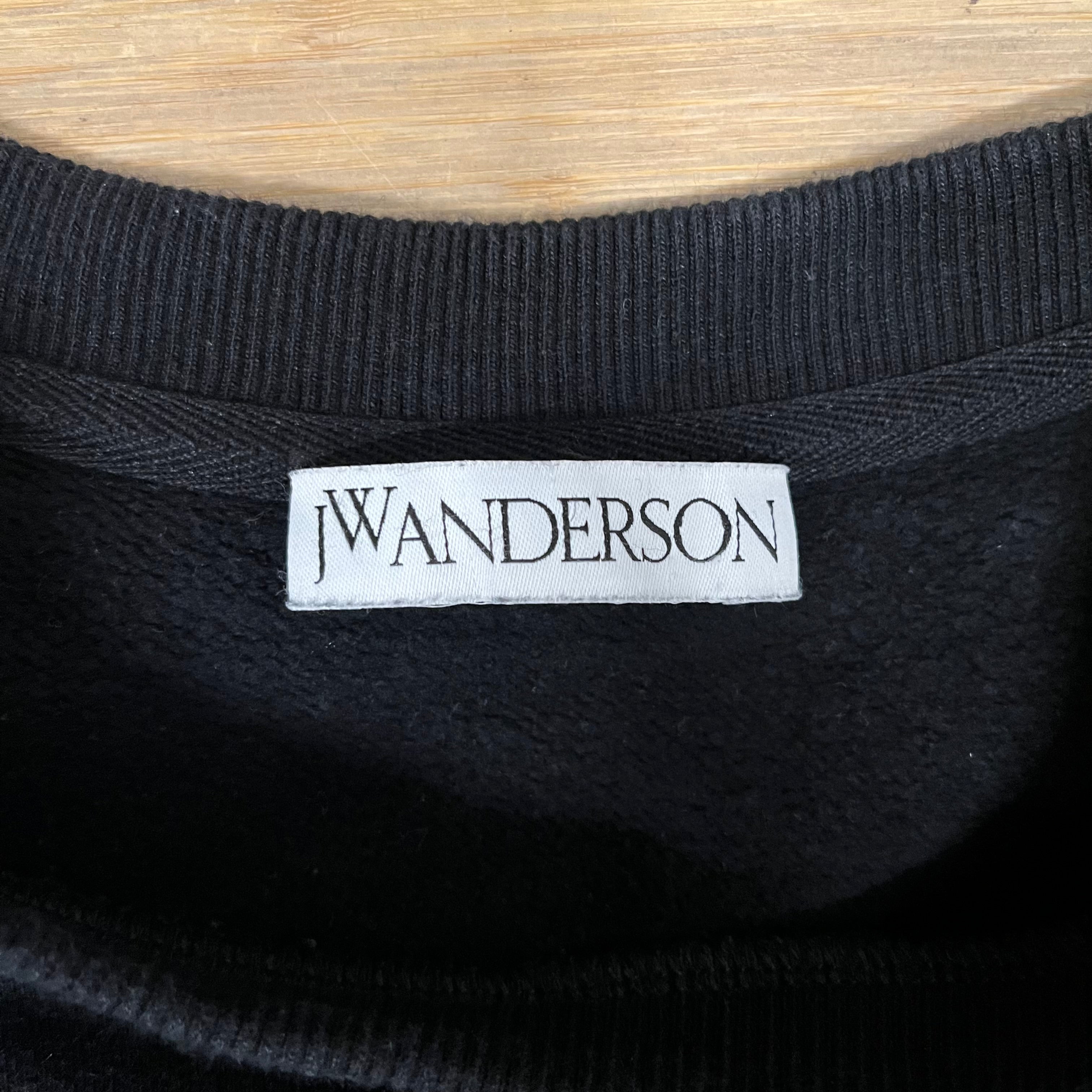 JW ANDERSON(J.W.ANDERSON)/Sweatshirt/M/Black/Cotton/JE07519F/JE07519F view 3