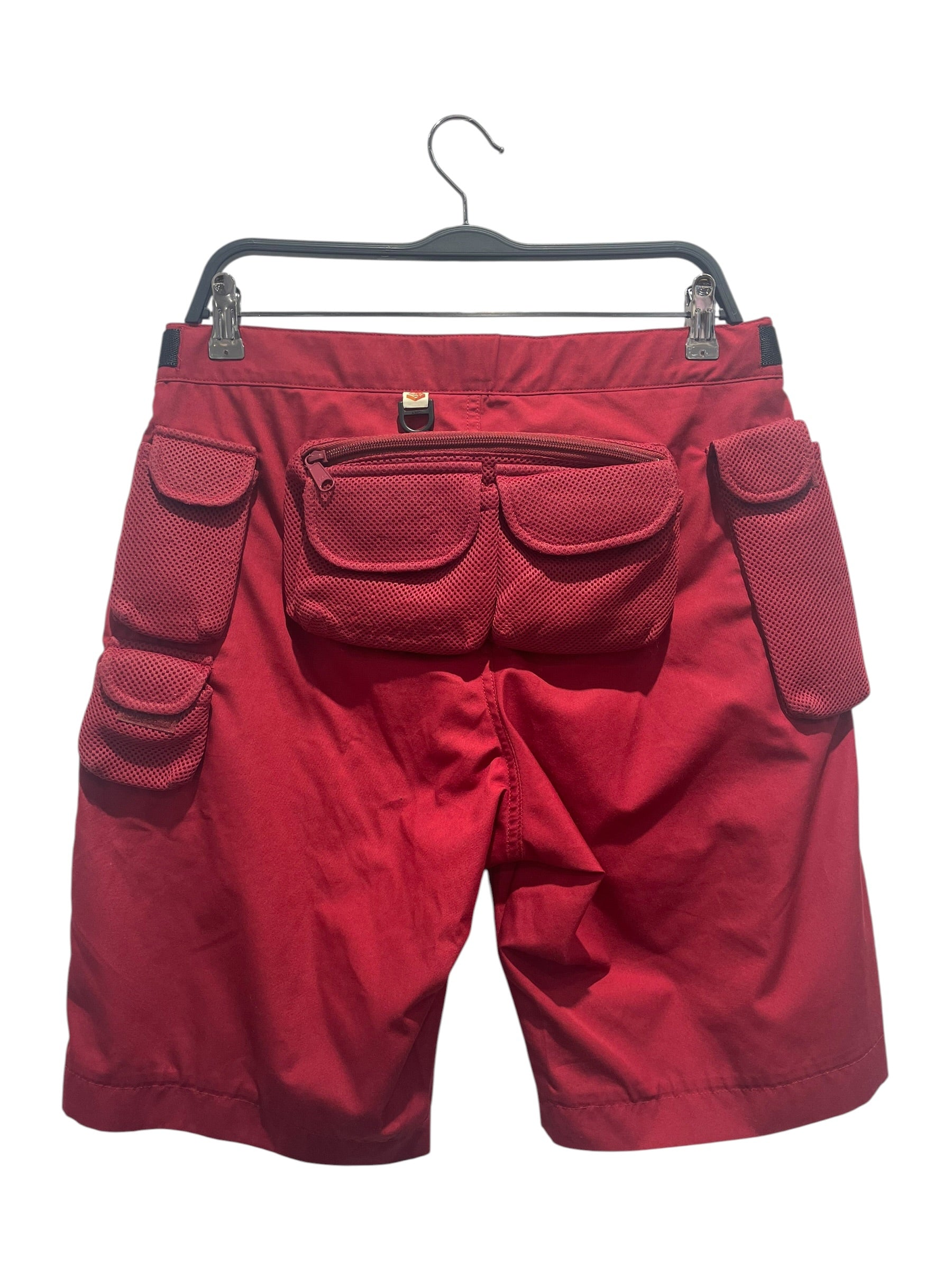 Mountain Research/Shorts/L/Nylon/RED/Multi-mesh pockets allover view 2