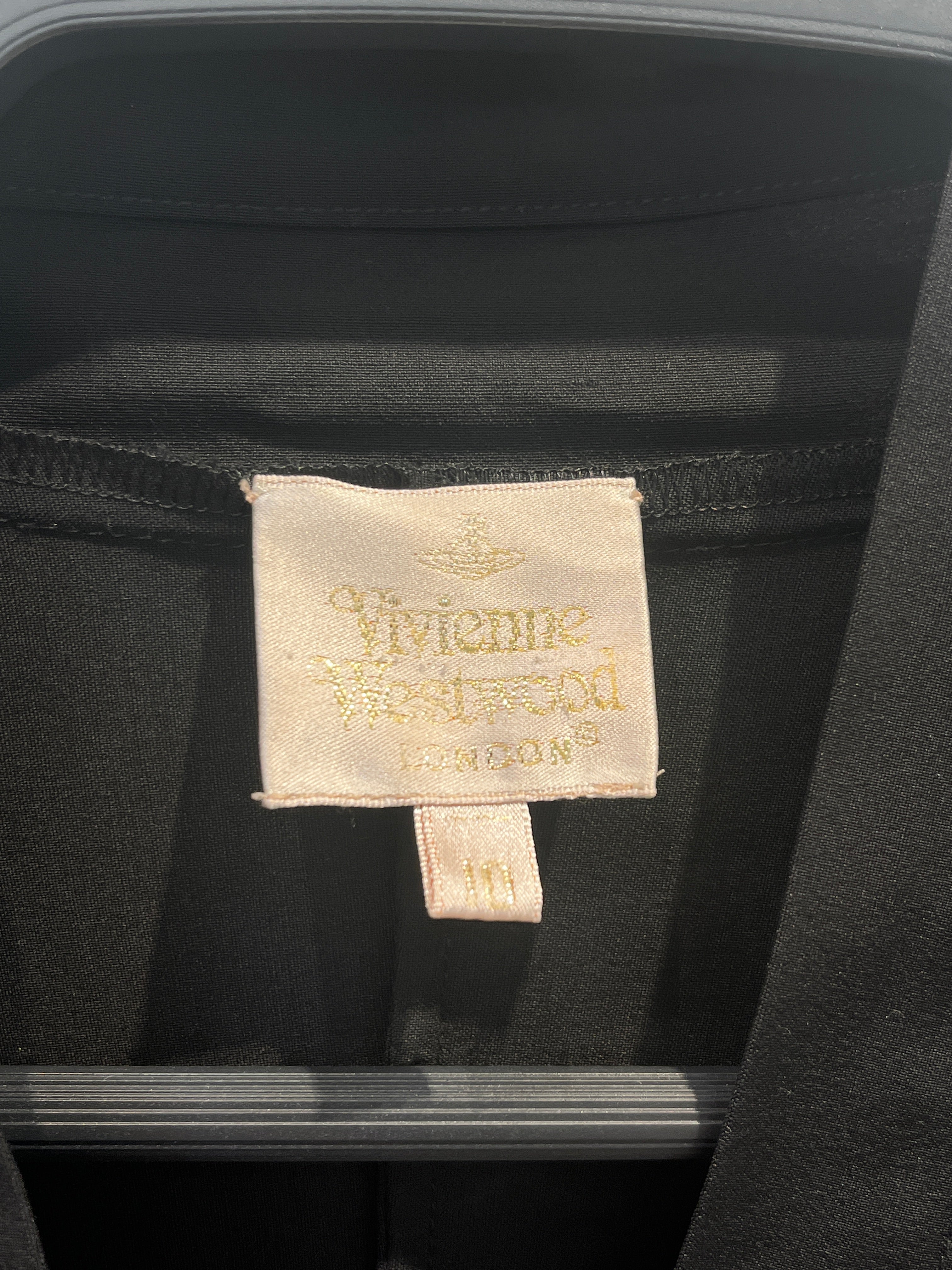 Vivienne Westwood/3|4S Dress/10/Wool/BLK/Midi Length/ view 3