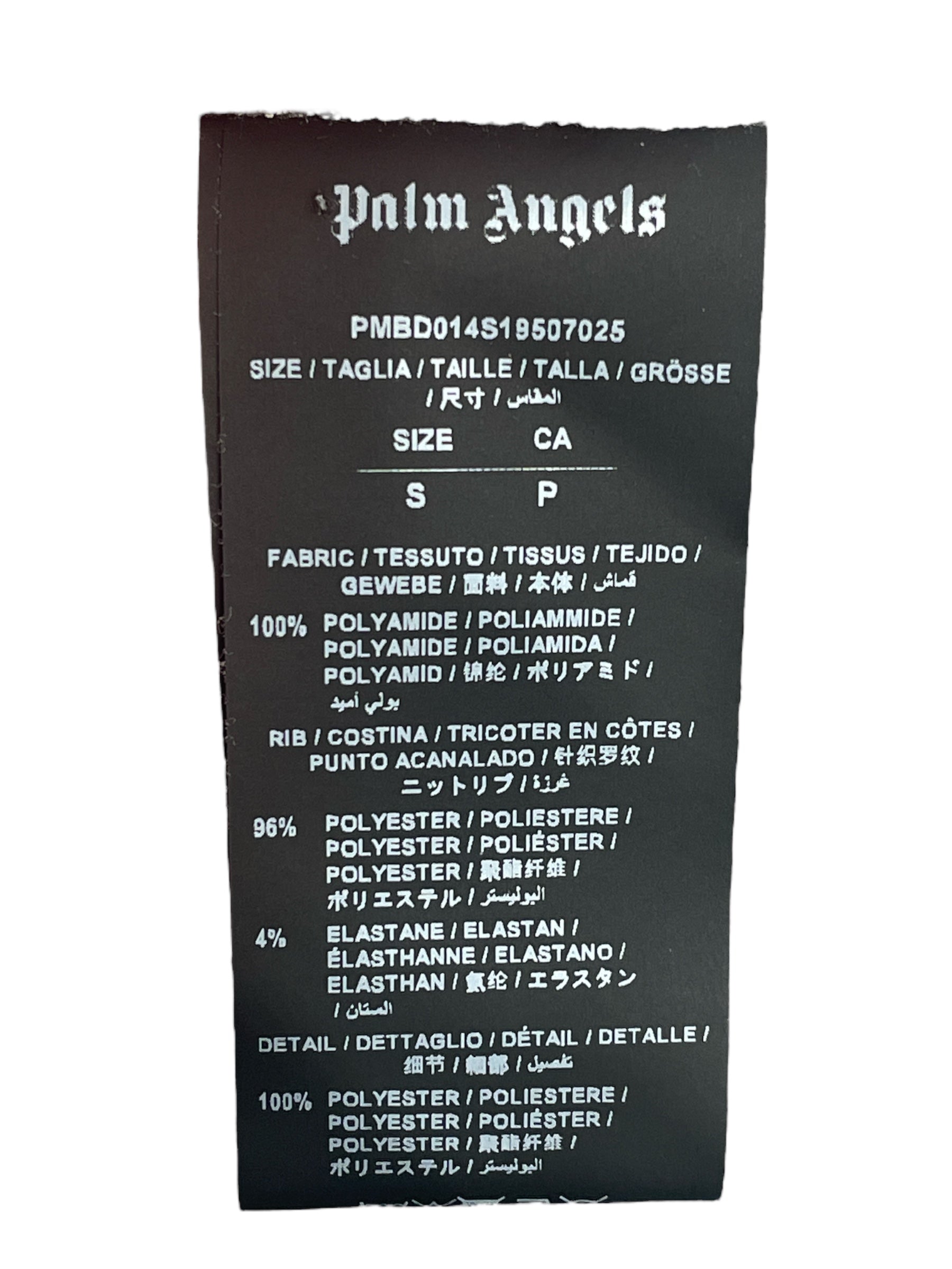 Palm Angels/Jacket/S/Polyester/GRY/orn neon stripe view 4