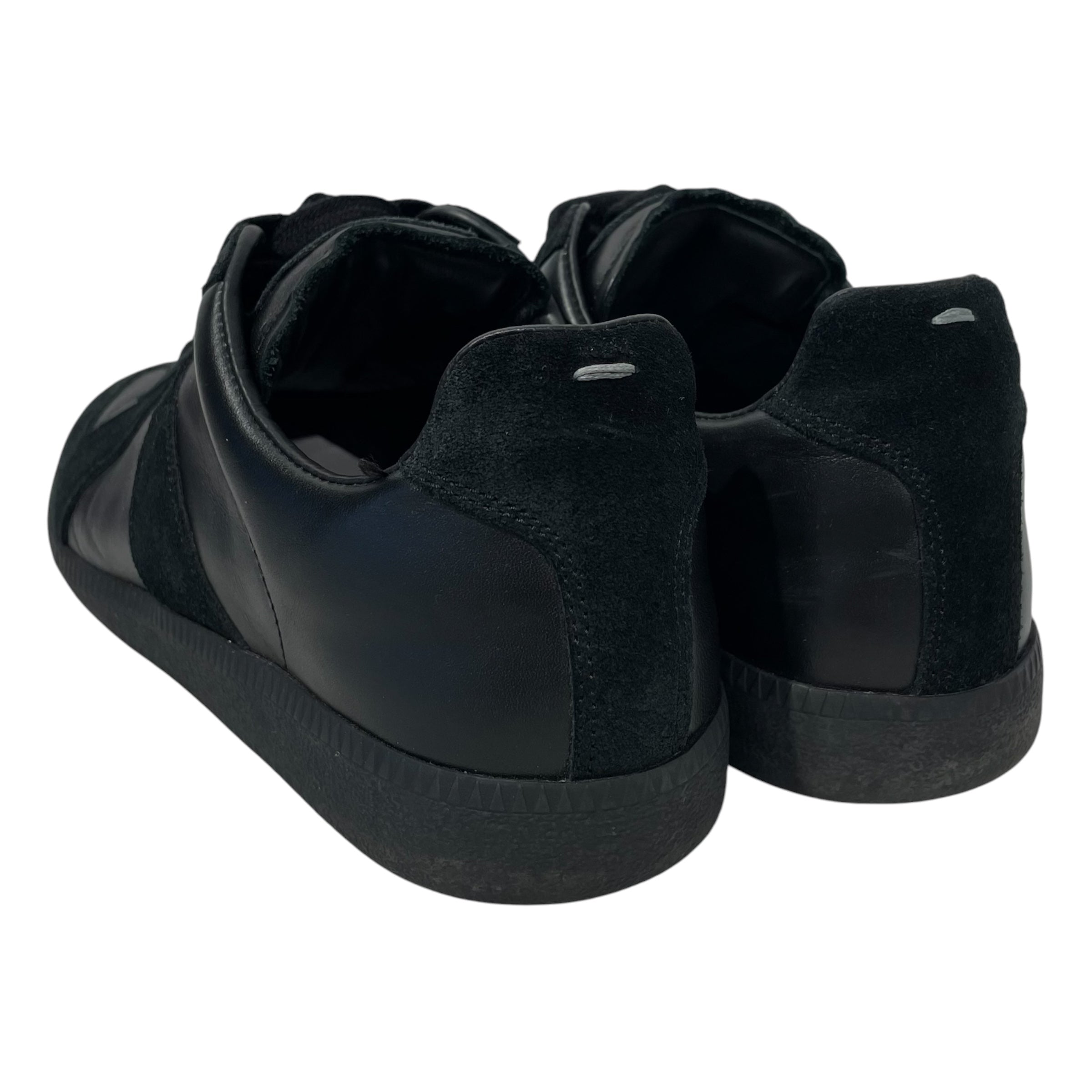 Maison Margiela/Low-Sneakers/EU 41/Leather/BLK/ view 2
