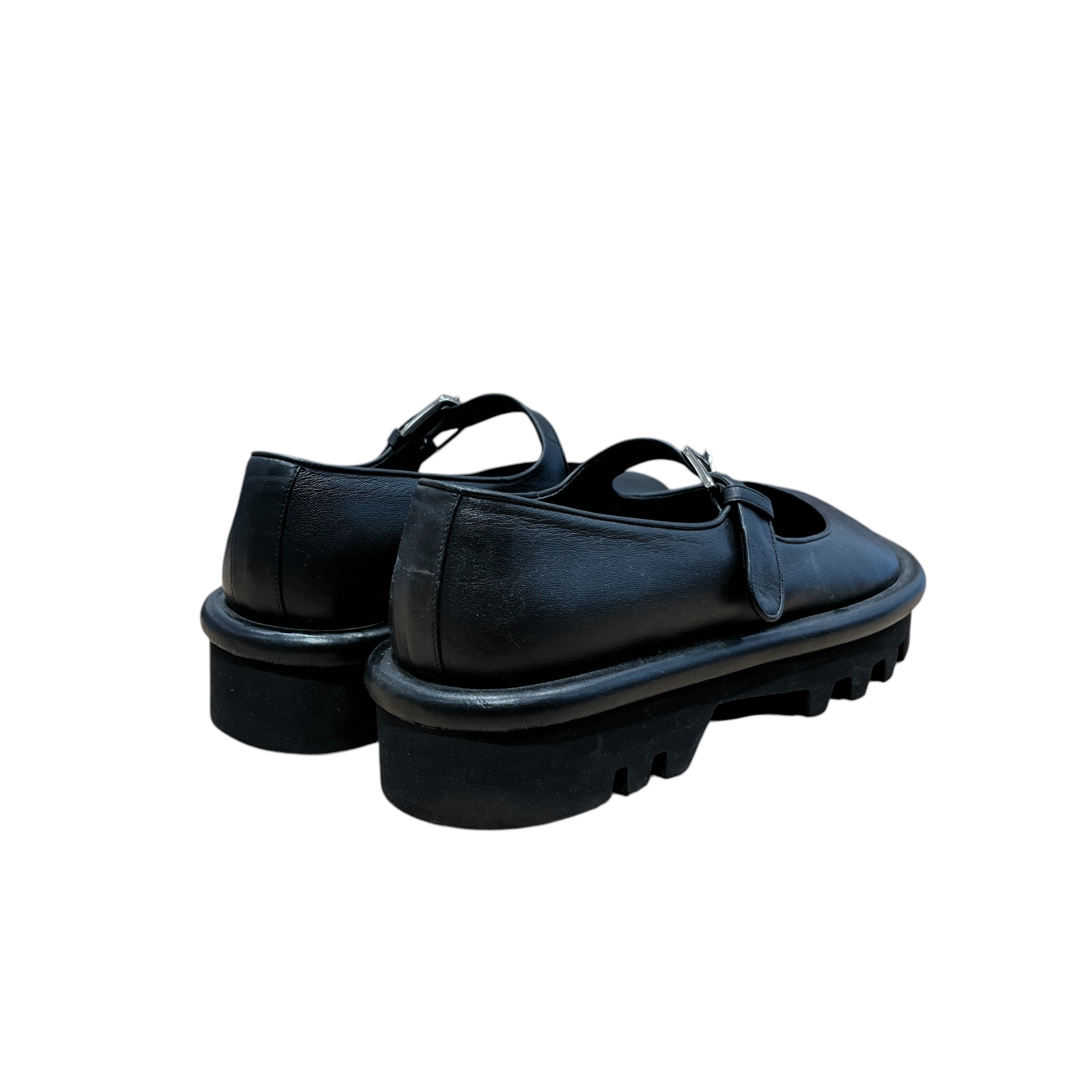 JW ANDERSON(J.W.ANDERSON)/Loafers/EU 45/Leather/BLK/Bumper Mary Janes view 2