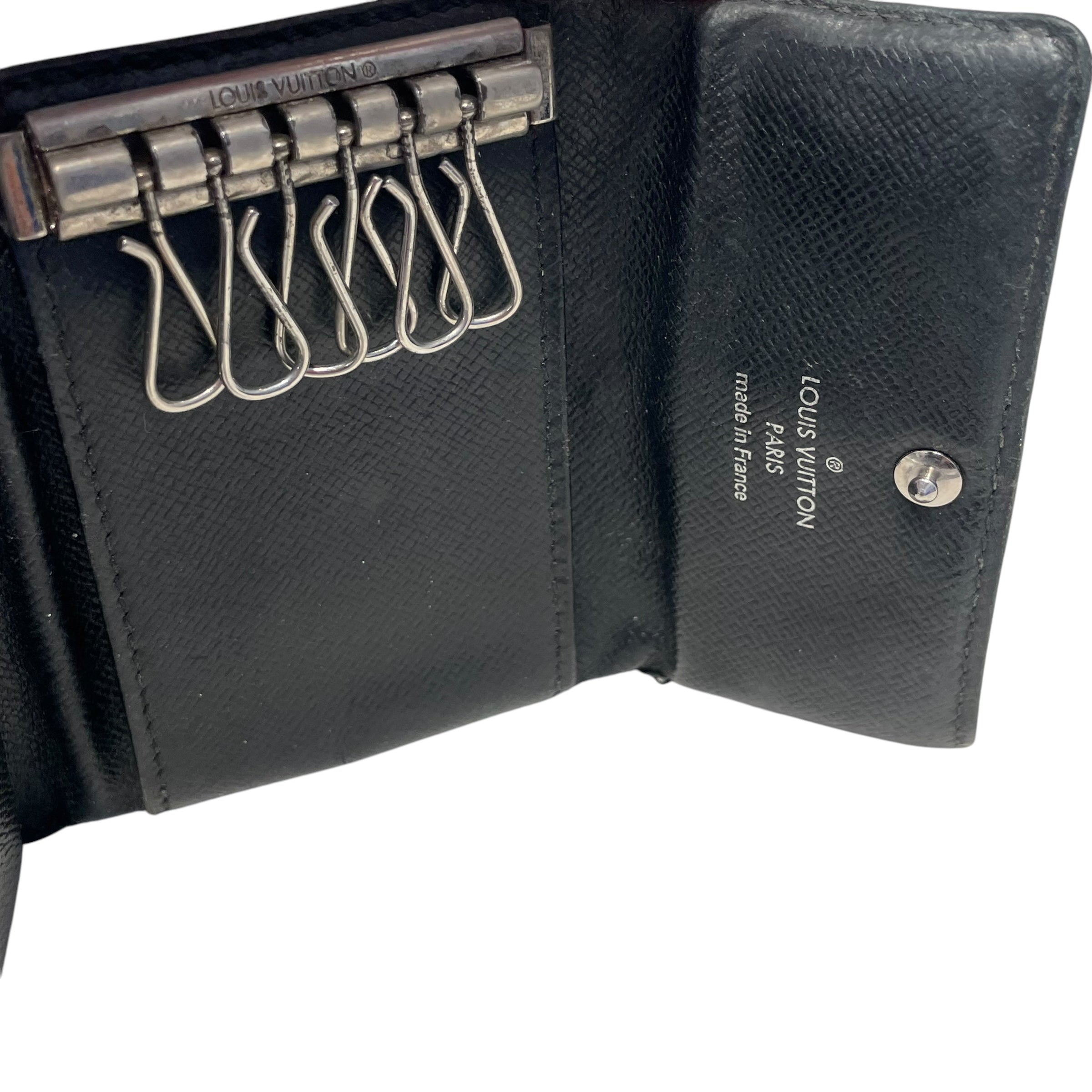 LOUIS VUITTON/Wallet/Leather/BLK/ view 3