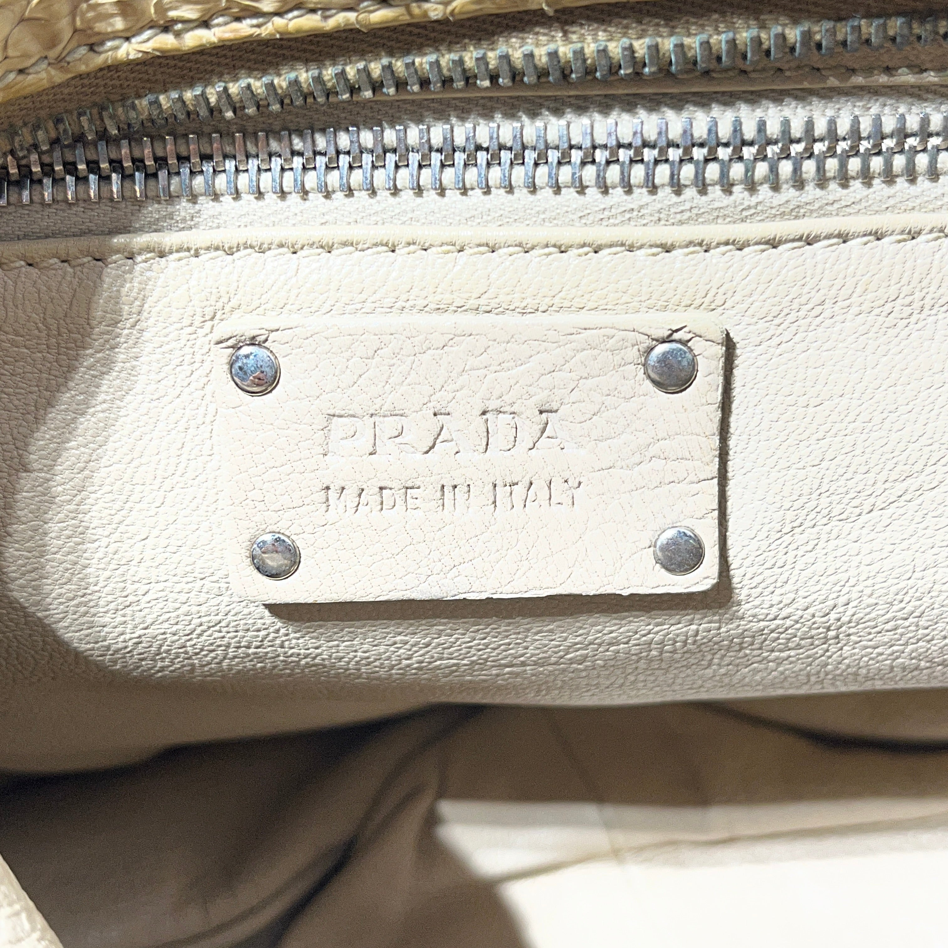 PRADA/Hand Bag/Animal Pattern/BEG/PYTHON VINTAGE view 3