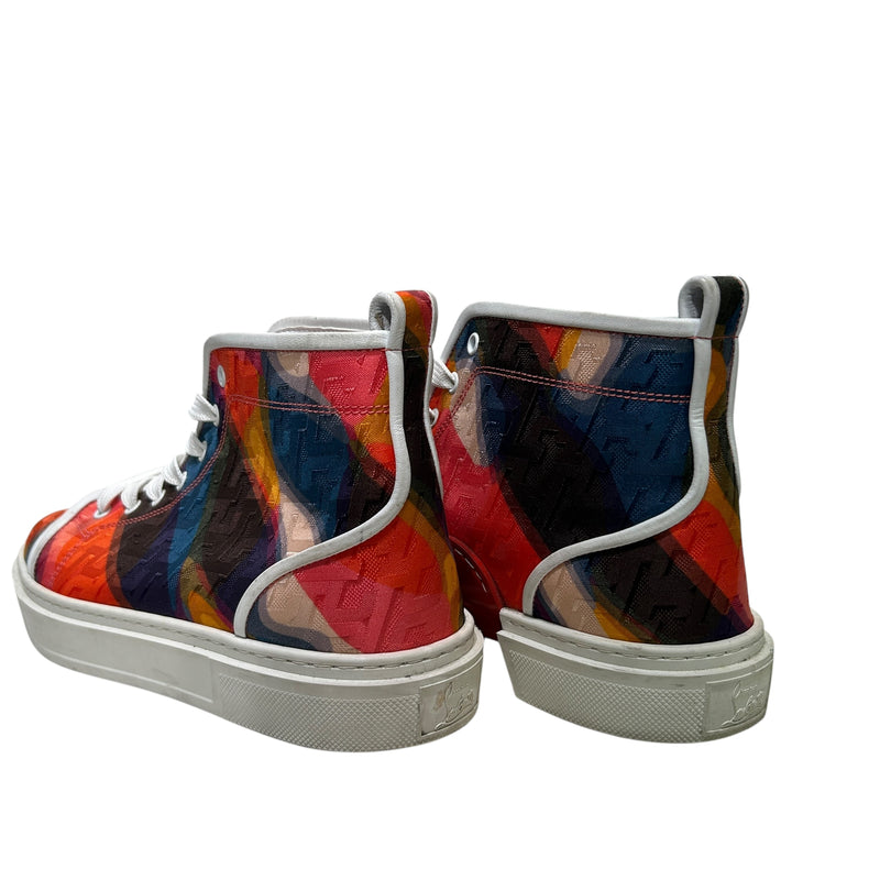 Christian Louboutin/Hi-Sneakers/US 10/All Over Print/MLT/ADOLON M024