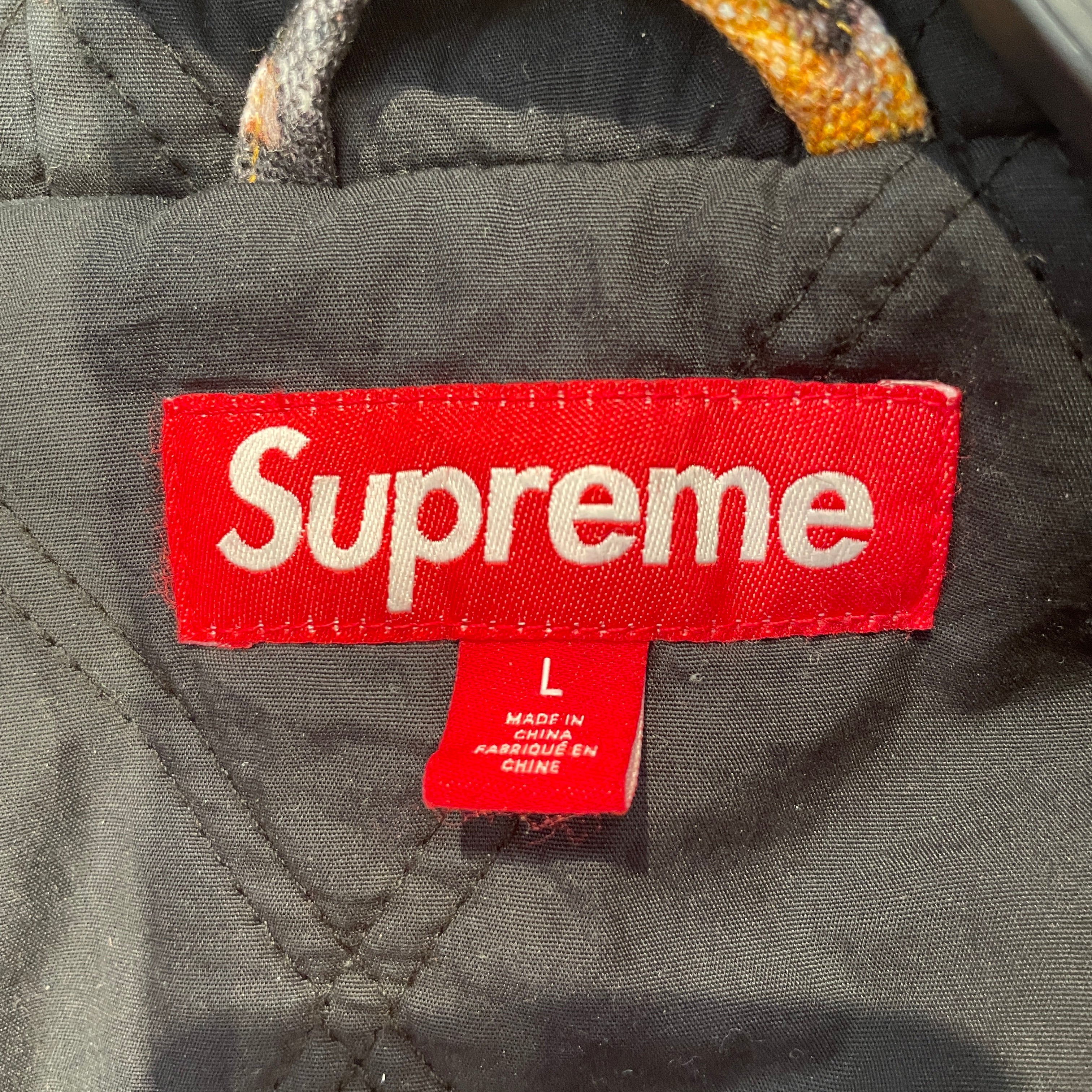 Supreme/Supreme/Jacket/L/Cotton/BEG/All Over Print/FW25 Dash Snow Work Jacket view 3