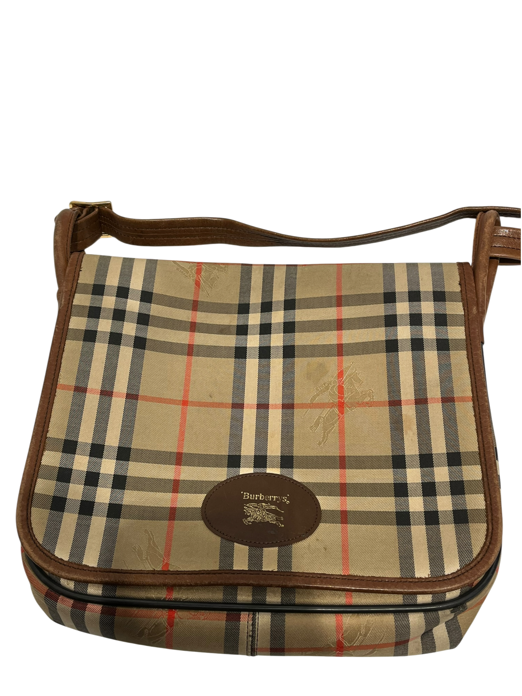 BURBERRY/Bag/Plaid/Leather/CML/ view 5