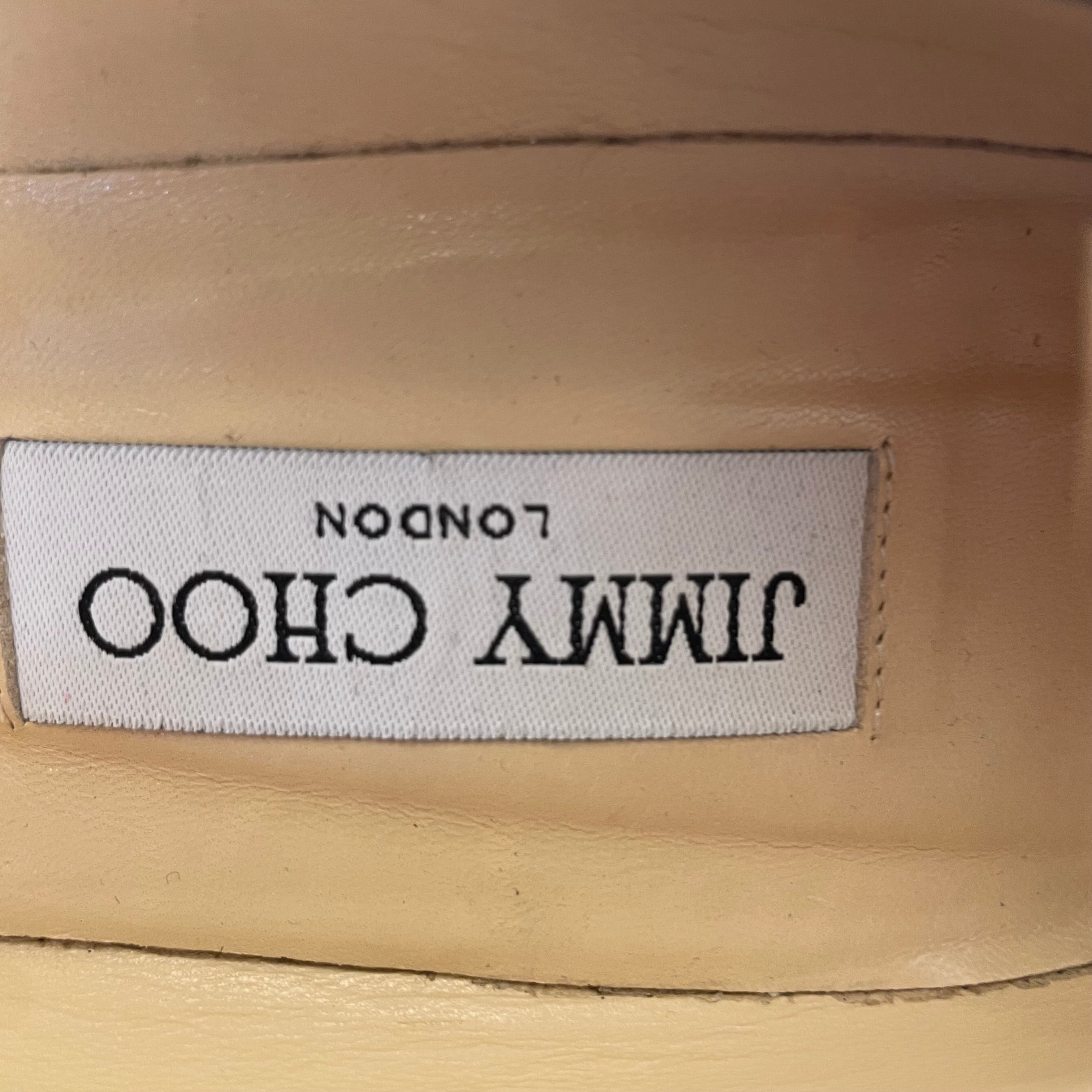 JIMMY CHOO/Heels/EU 38.5/Denim/NVY/V-Tip/JIMMY CHOO ROMY DENIM PUMP view 3