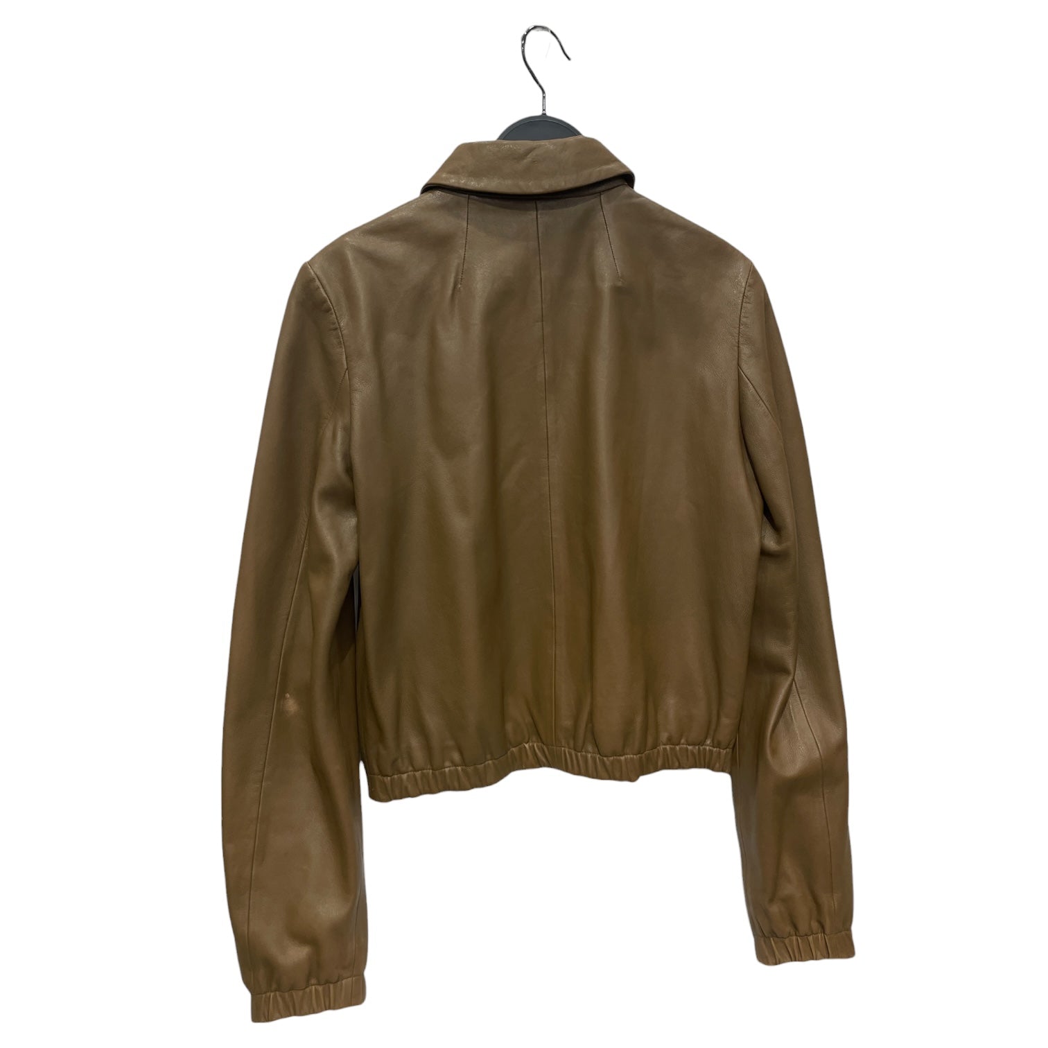 theory/Leather Jkt/2/Leather/CML/BOMBER JACKET LAMB LEATHER view 2