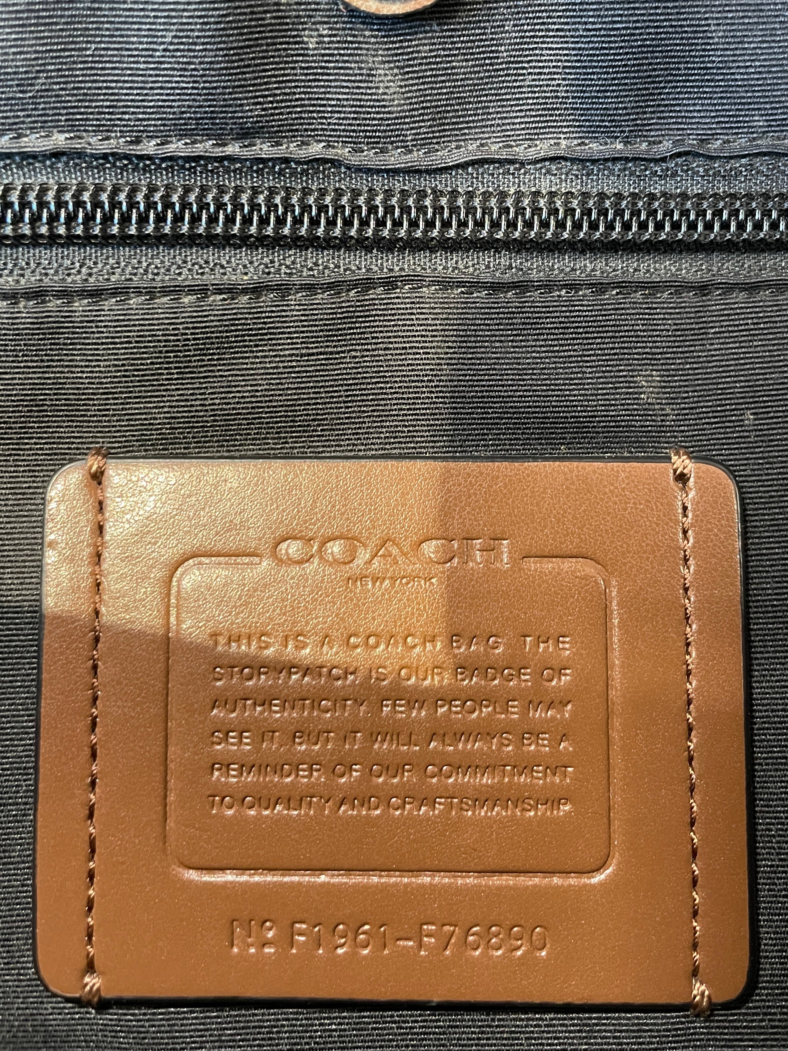 COACH/Backpack/Leather/BRW/LARGE HORSE CARRIAGE LOGO view 4