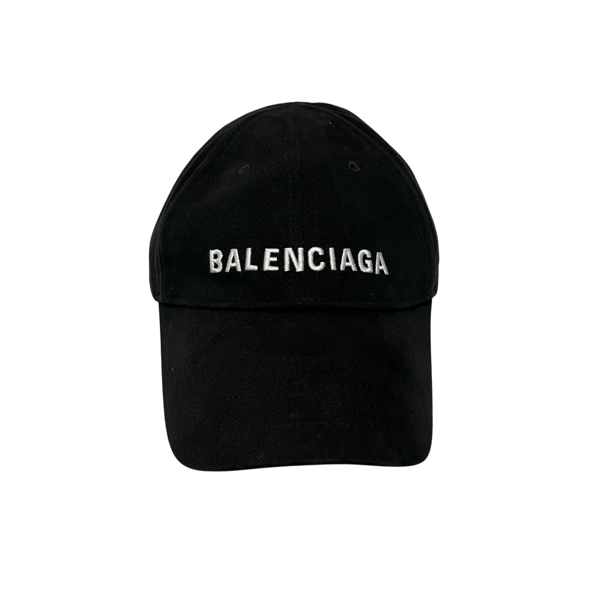 BALENCIAGA/Cap/Cotton/BLK/M's/logo embroidered view 2