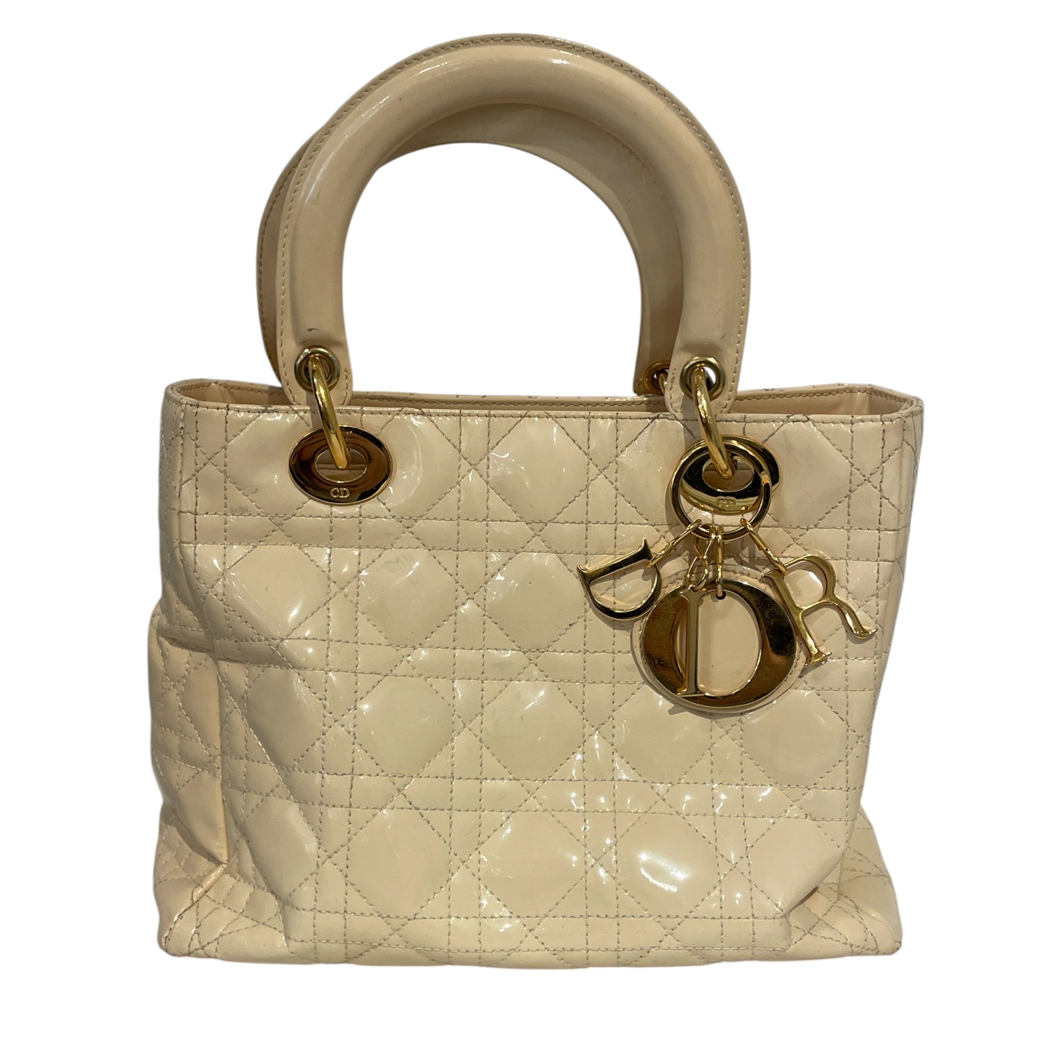 Christian Dior/Bag/CRM/PATENT LADY DIOR TOTE view 1
