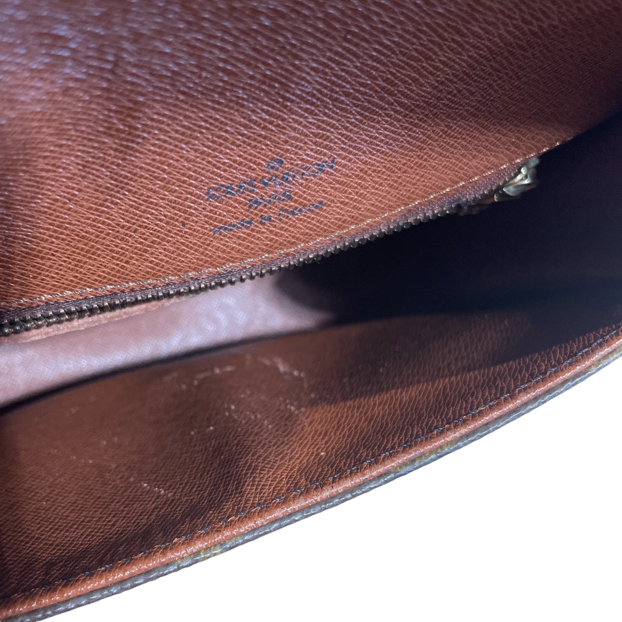 LOUIS VUITTON/Cross Body Bag/Monogram/Leather/BRW/Dauphine MM Gold-Tone LV Lock view 5