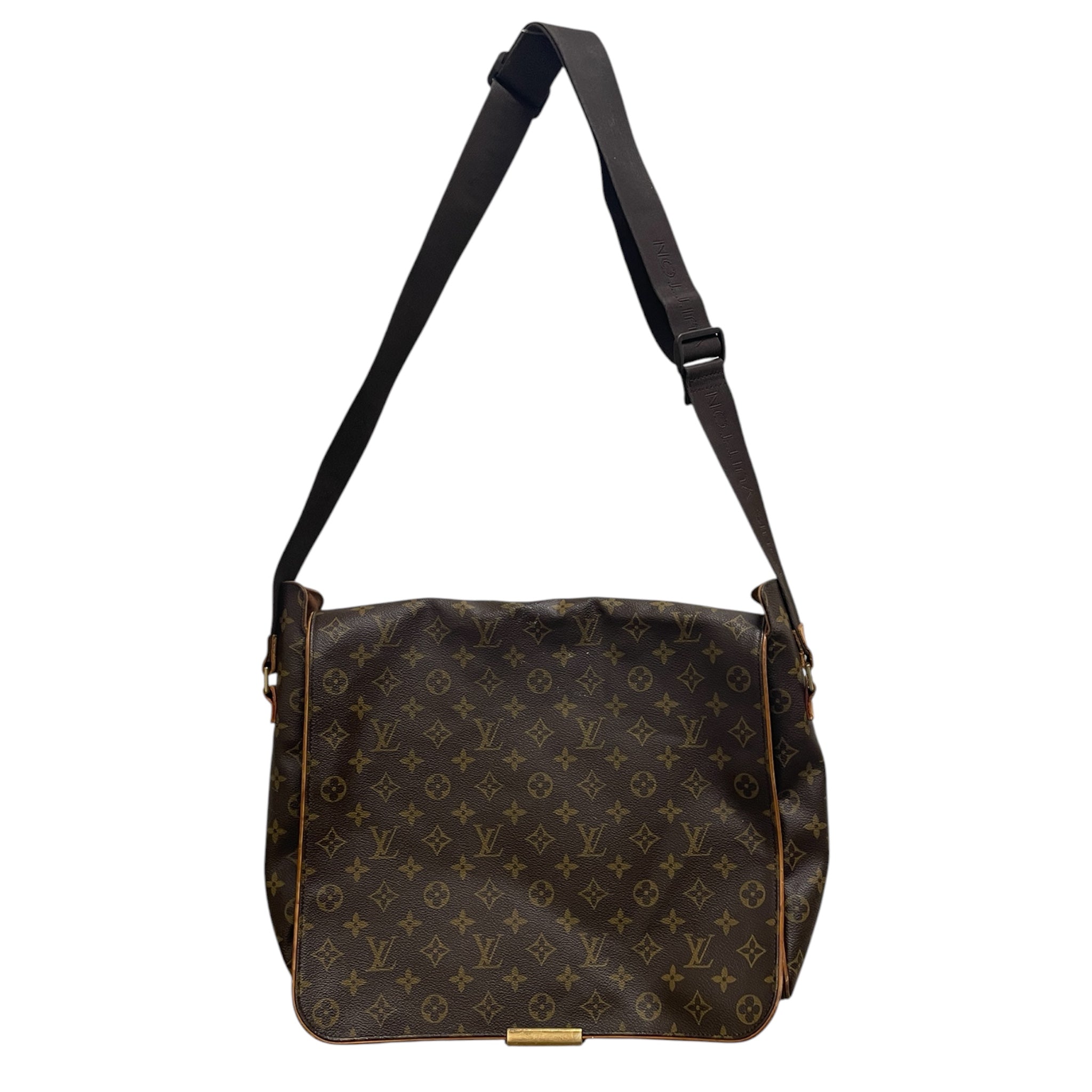 LOUIS VUITTON/Bag/Monogram/Leather/BRW/ABESSES MESSENGER BAG view 1