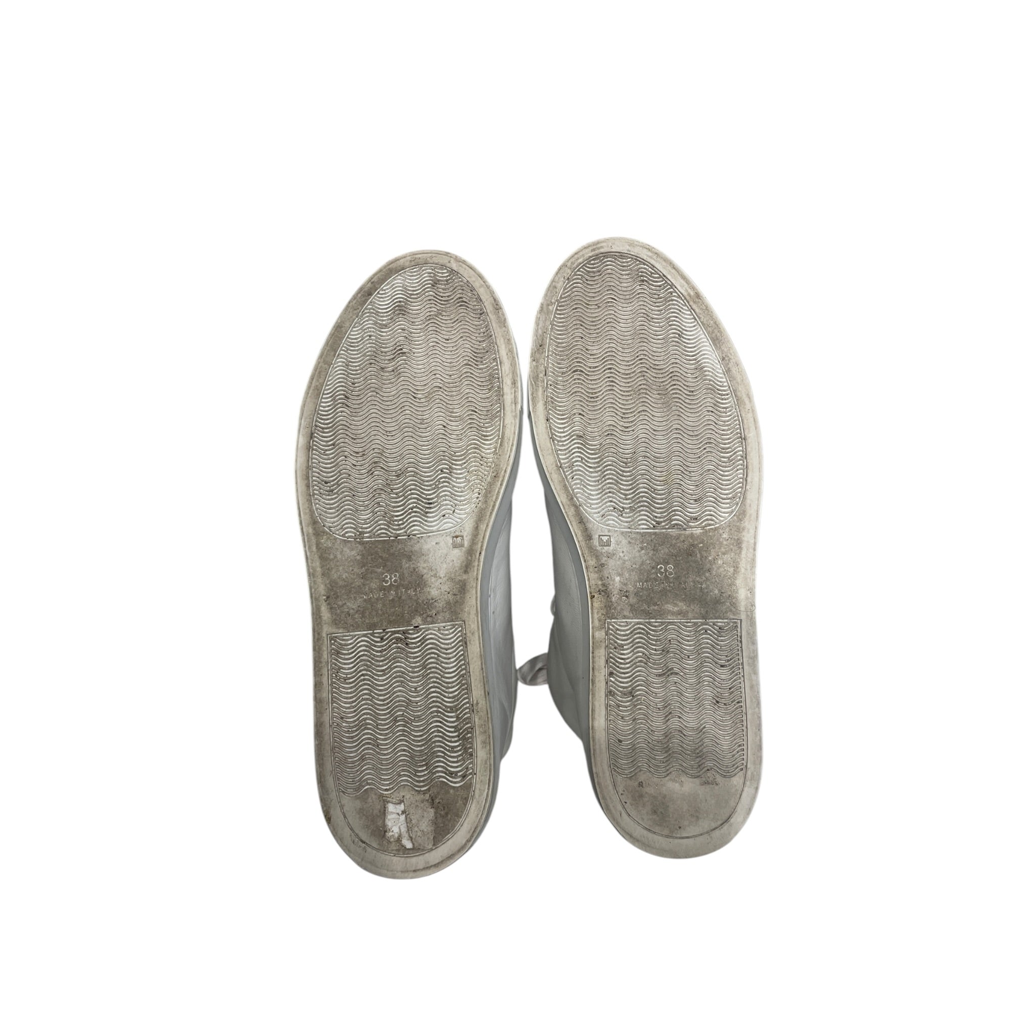 MOSCHINO/Hi-Sneakers/US 7.5/Leather/WHT/BIGPINKM view 4
