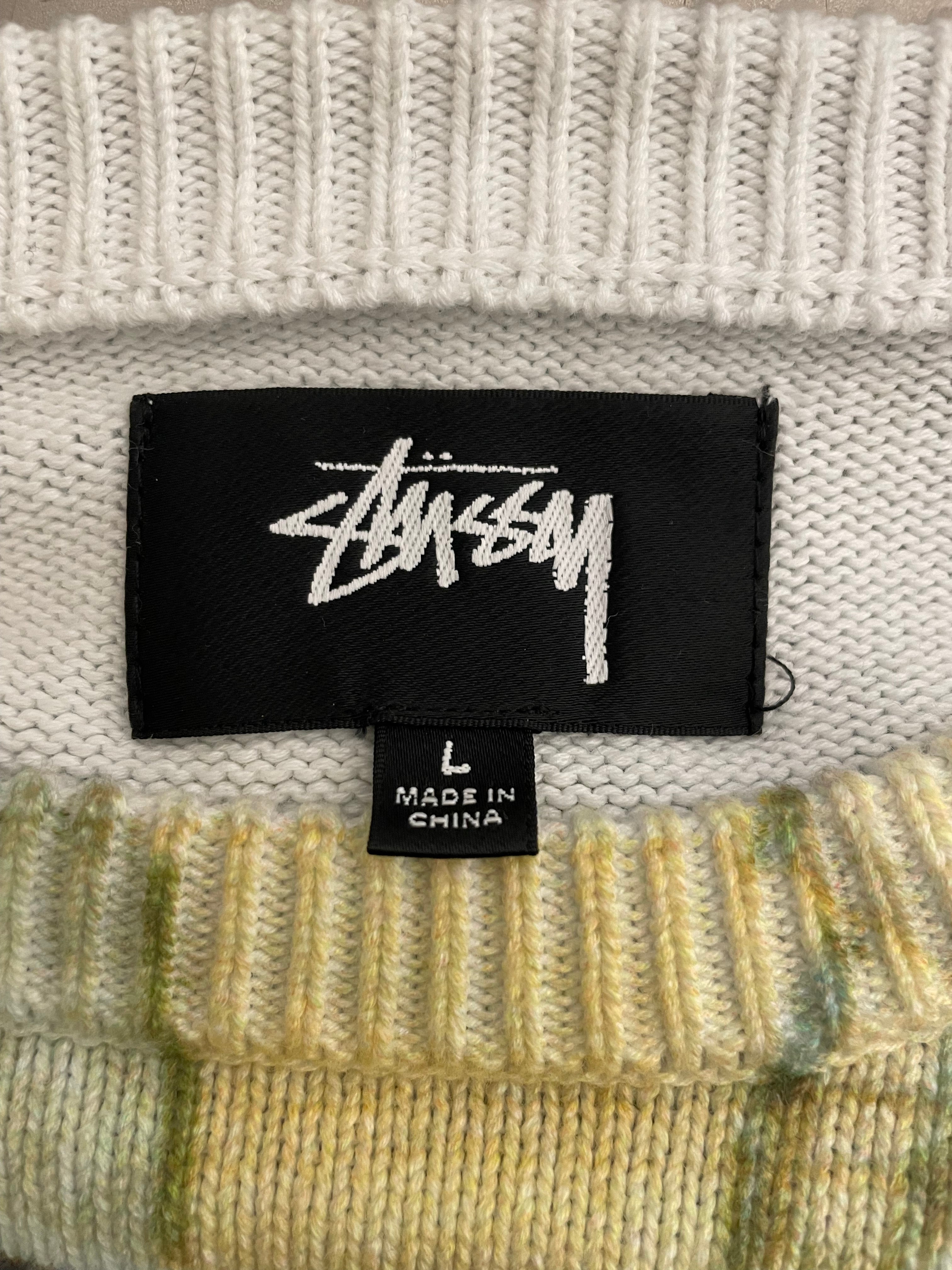 STUSSY/Sweatshirt/L/Plain/Cotton/MLT/PHOTOGRAPHY SWEATER/ view 3