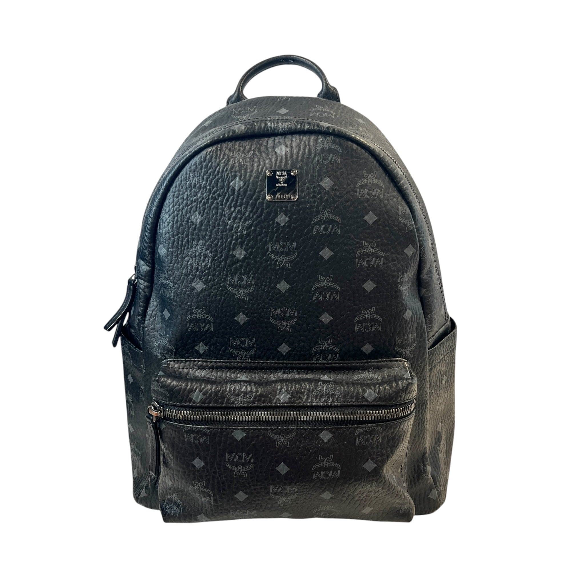 MCM/Backpack/Monogram/Leather/BLK/J8601/VISETOS COATED CANVAS view 1