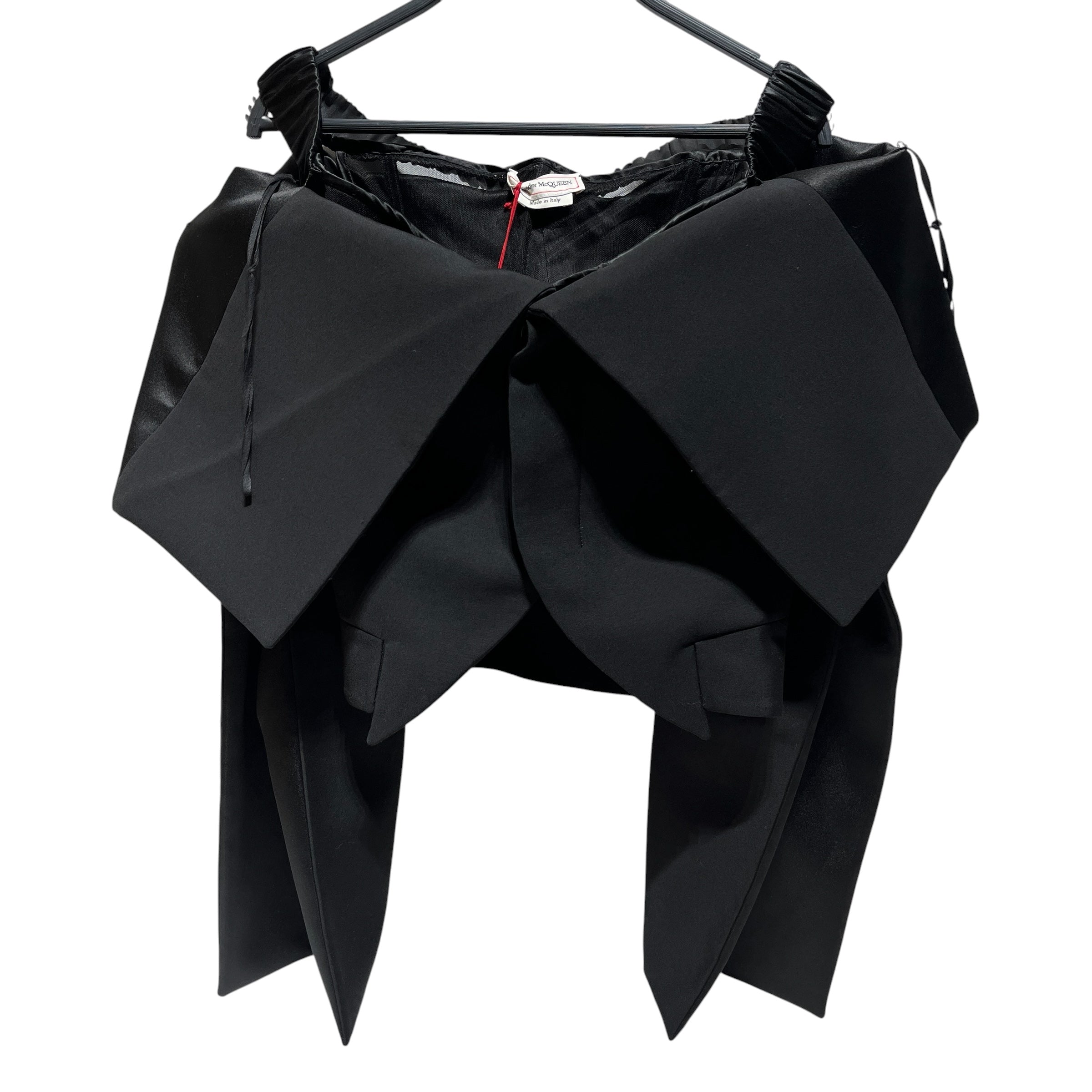 Alexander McQueen/Jacket/42/Cotton/BLK/ view 1