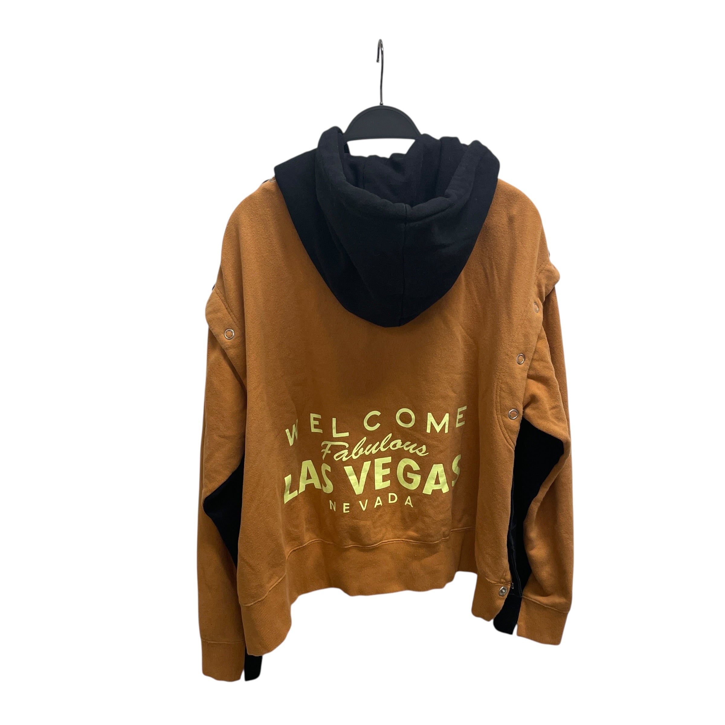 MIHARA YASUHIRO/Zip Up Hoodie/XXXS/Cotton/MLT/BLCK/BROWN/DETACHABLE view 2