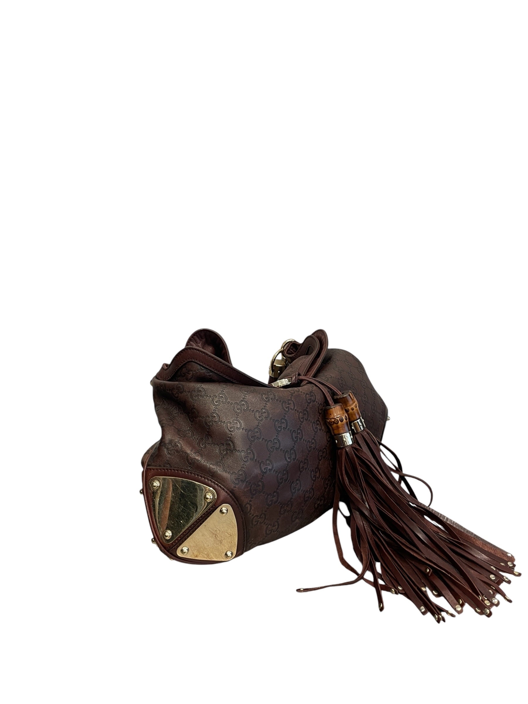 GUCCI/Hand Bag/All Over Print/Leather/BRD/BABOUSKA LEATHER BAG view 1