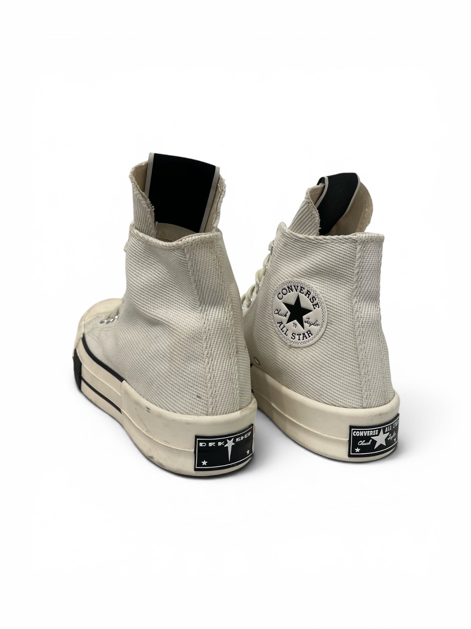 RICK OWENS DRKSHDW/CONVERSE/Hi-Sneakers/US 7/WHT/DRKSTR view 2