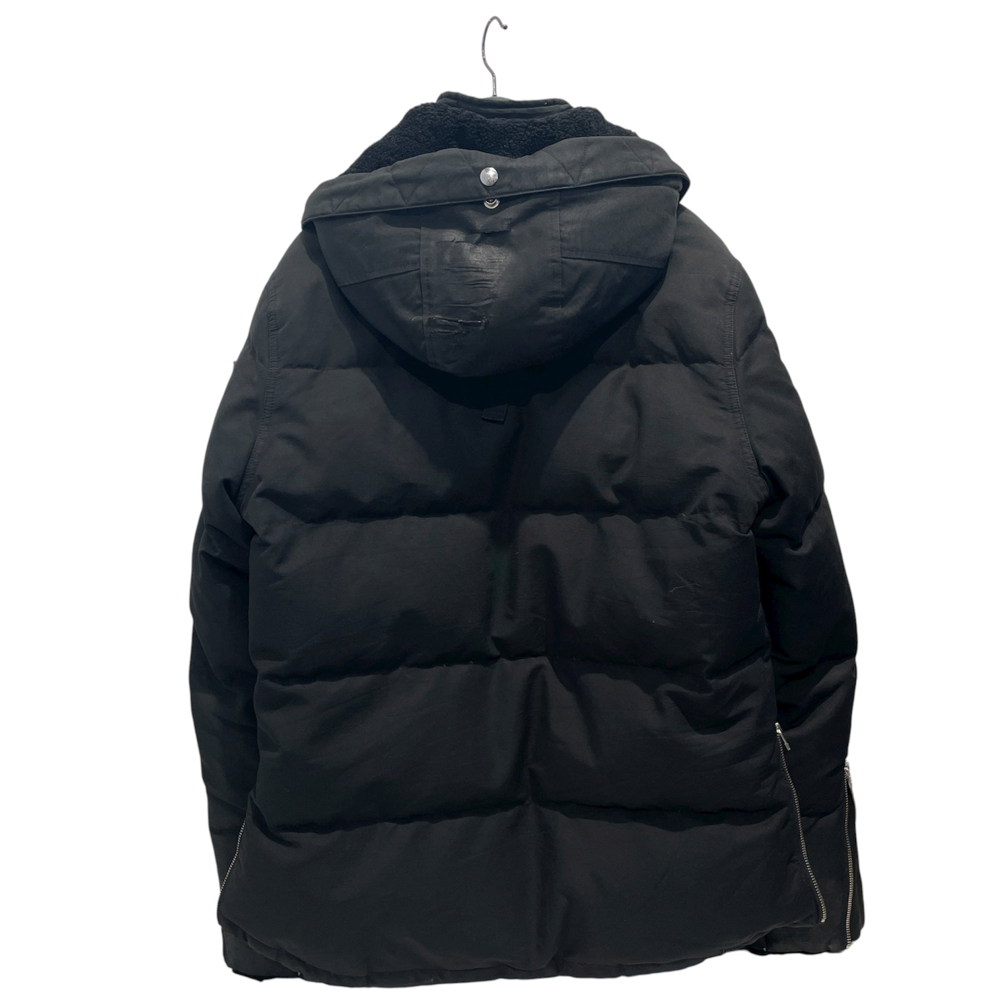 MOOSE KNUCKLES/Coat/L/Nylon/BLK/Graphic/3Q Down Fill Puffer view 2