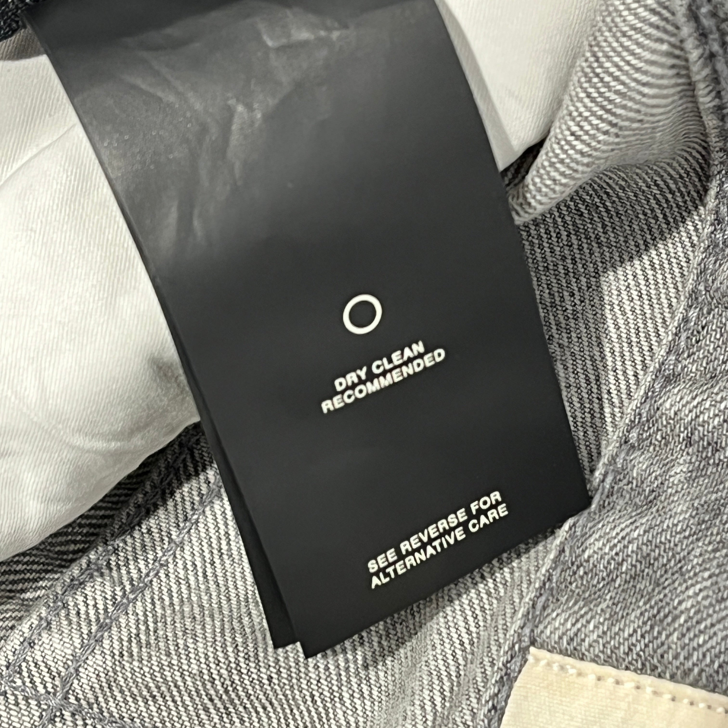 FEAR OF GOD/Straight Pants/34/Denim/GRY/DISTRESSED BELTED GREY DENIM view 9