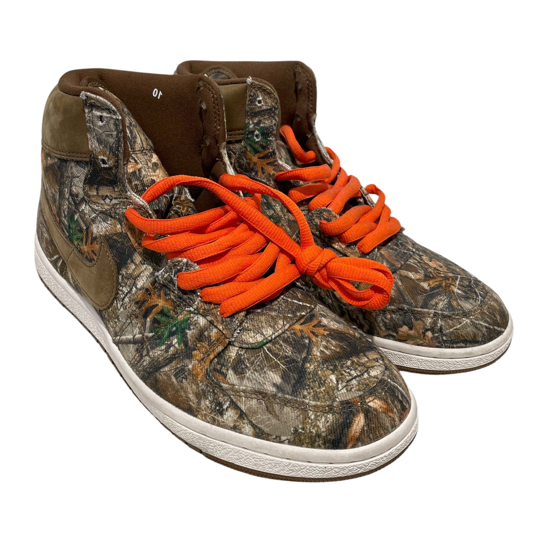 JORDAN BRAND/Hi-Sneakers/US 10/Camouflage/Cotton/KHK/Air Ship PE SP "Realtree" view 1