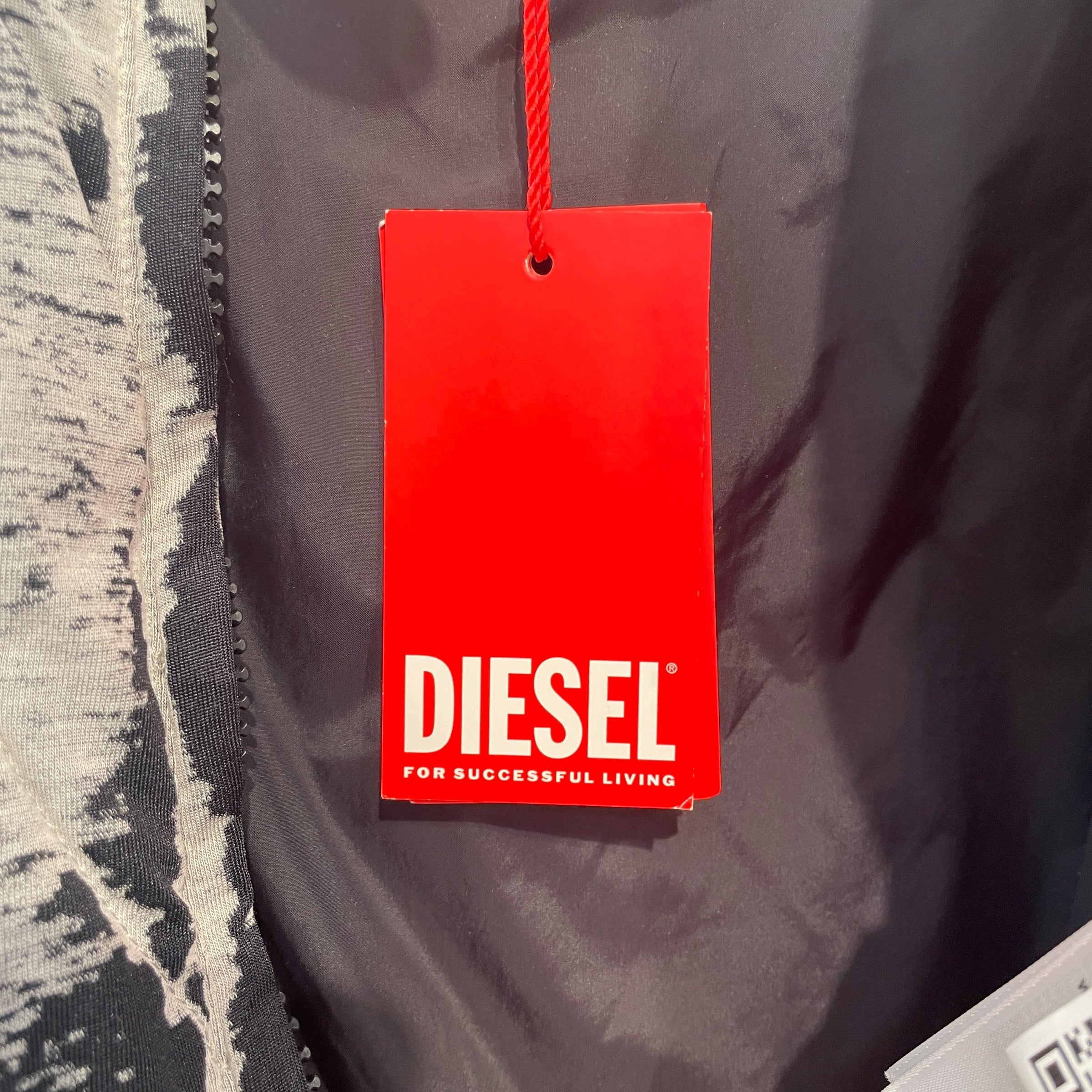 DIESEL/Puffer Jkt/48/GRY/All Over Print/ view 5