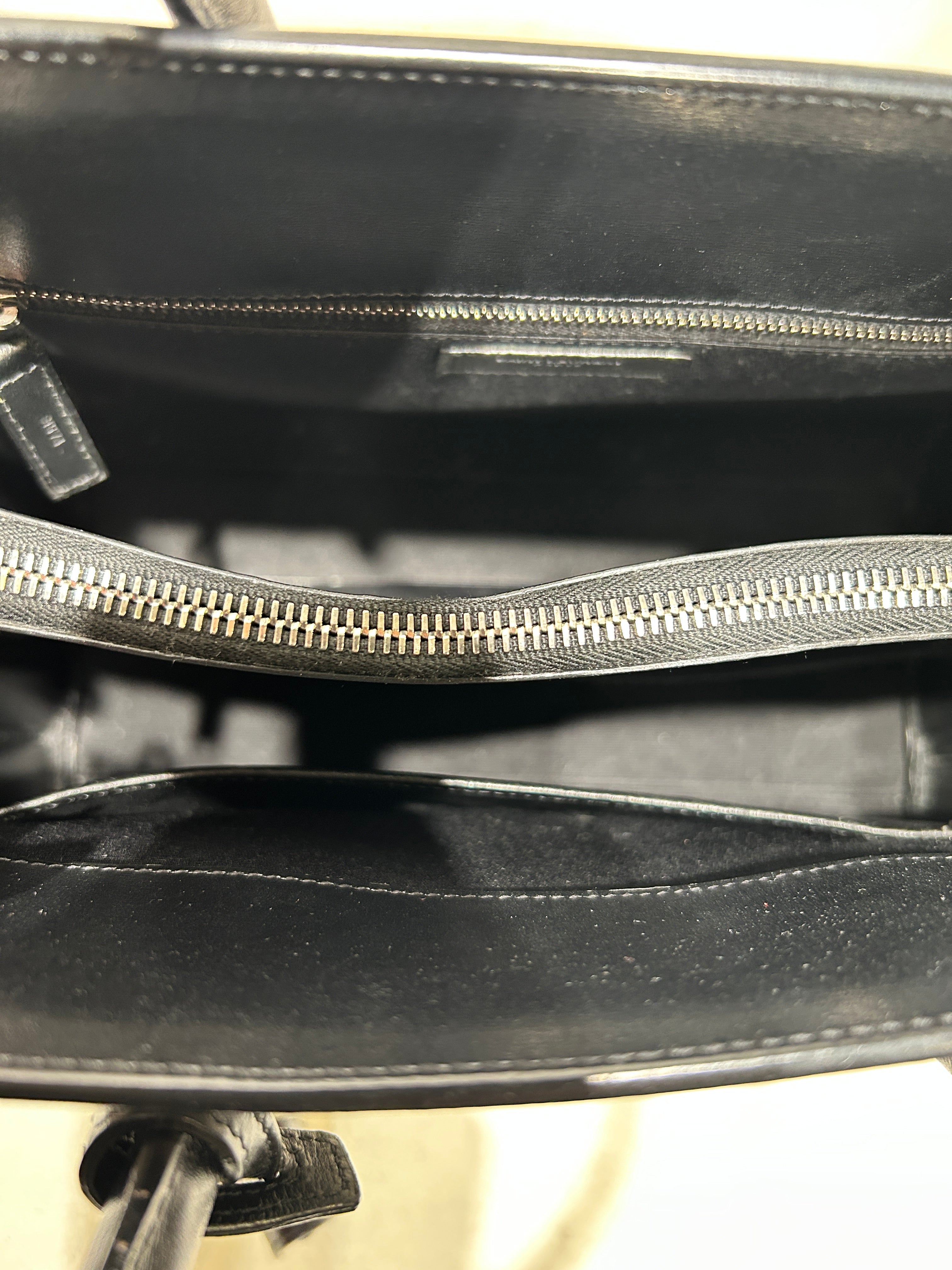 SAINT LAURENT/Bag/CRM/leather sac de jour view 9