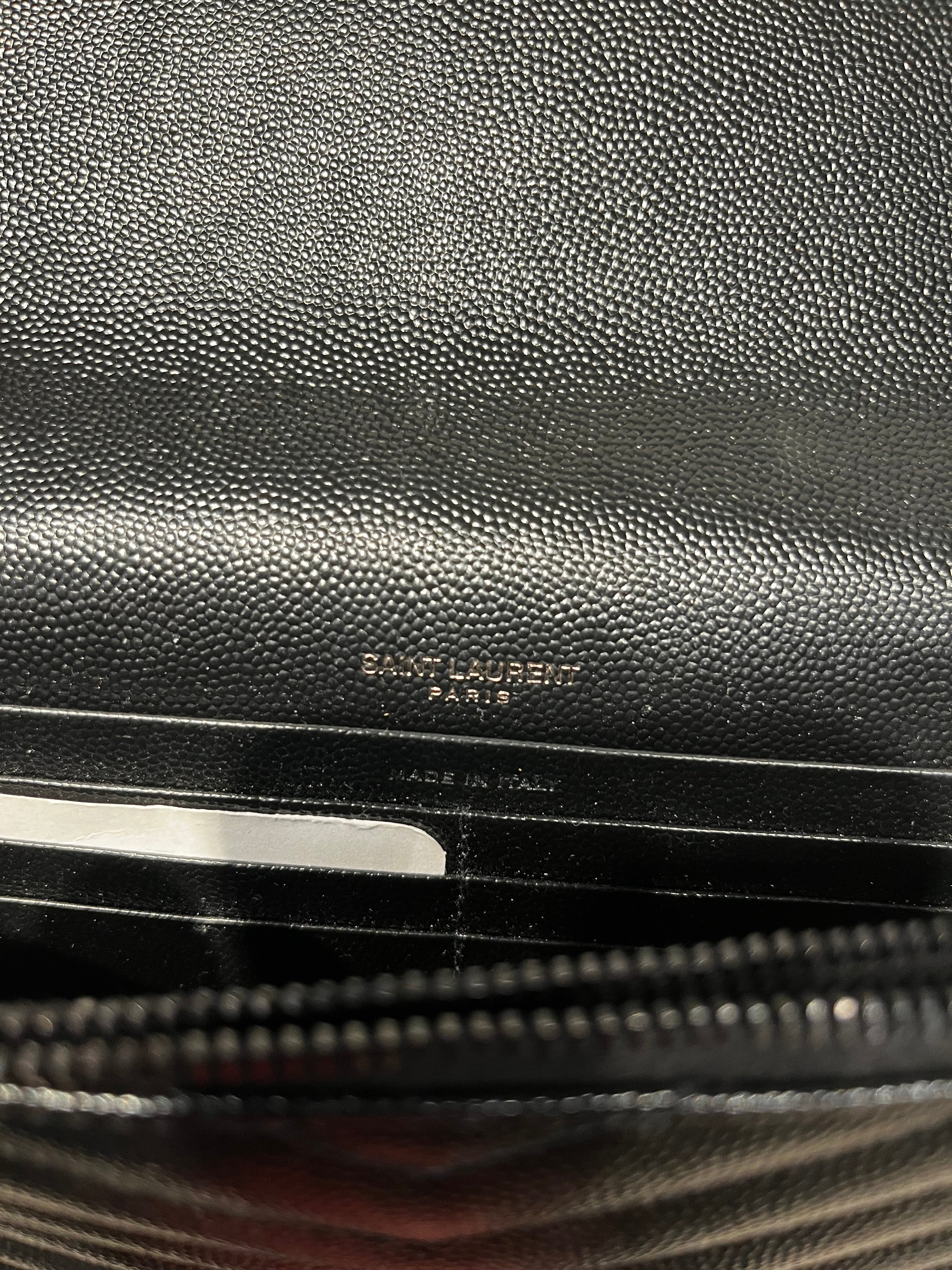 YVES SAINT LAURENT/Bag/Leather/BLK/ view 4