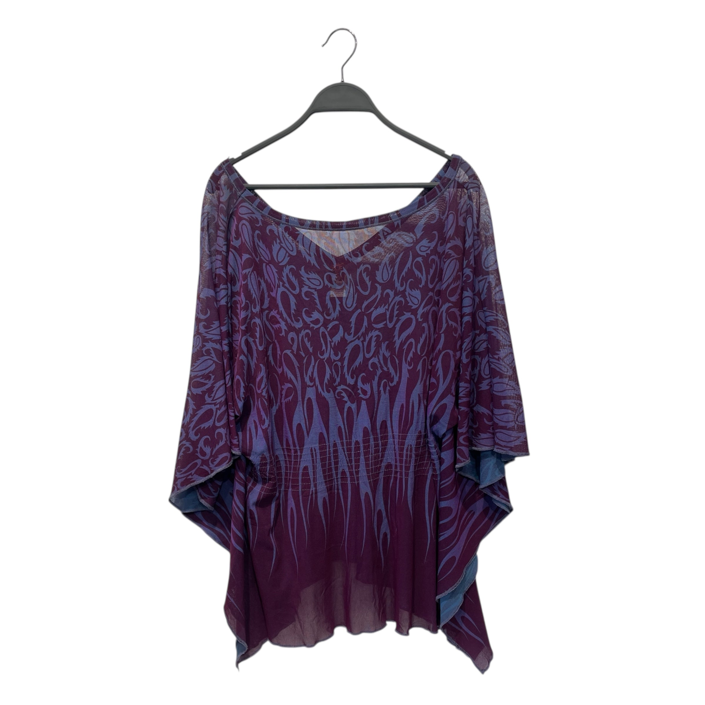 Jean Paul GAULTIER SOLEIL/SL Blouse/M/All Over Print/Polyester/PPL/ view 2